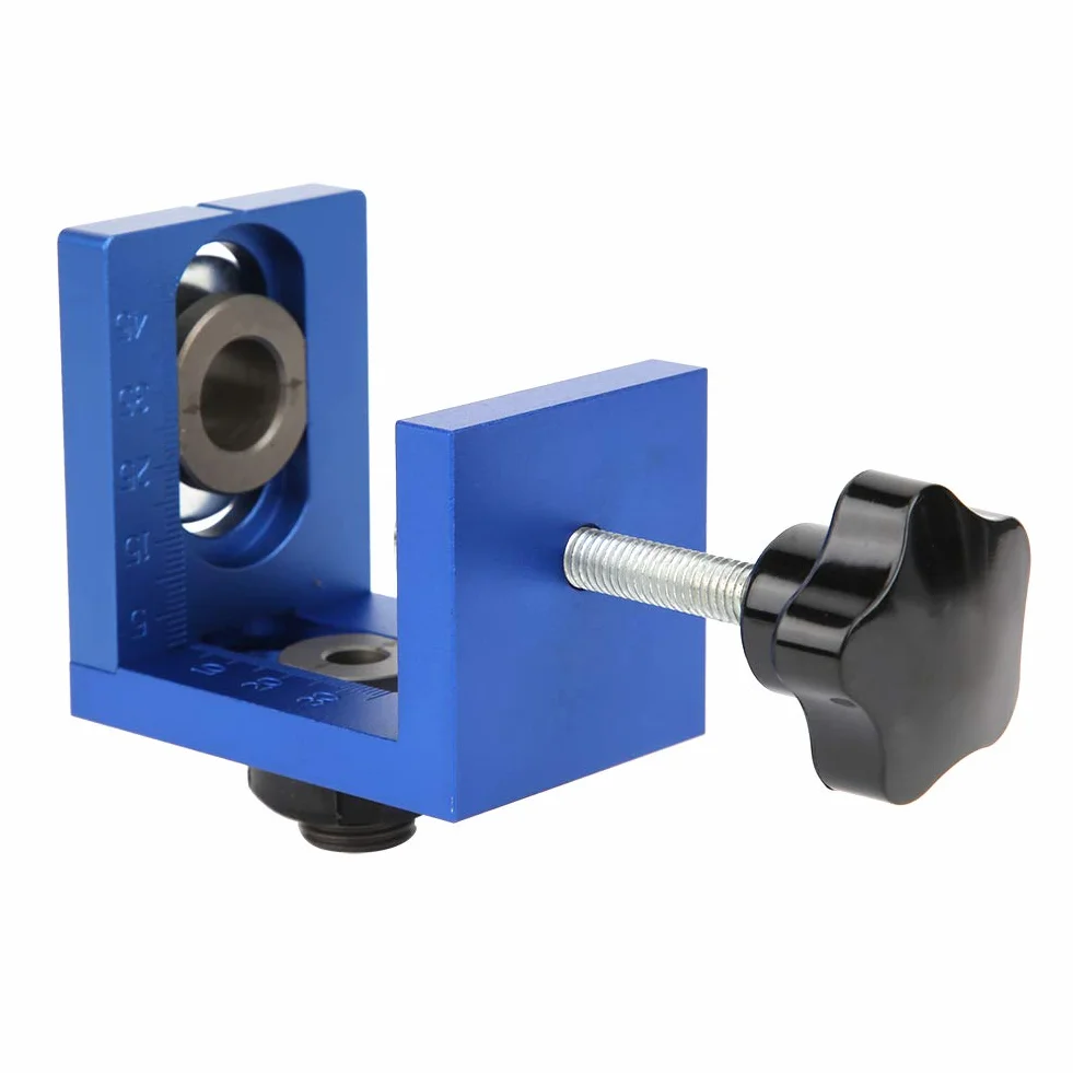 Narzędzie do obróbki drewna, instrukcja wiercenia otworów w kołkach drewnianych Jig Drill Bit Kit narzędzie do pozycjonowania stołu
