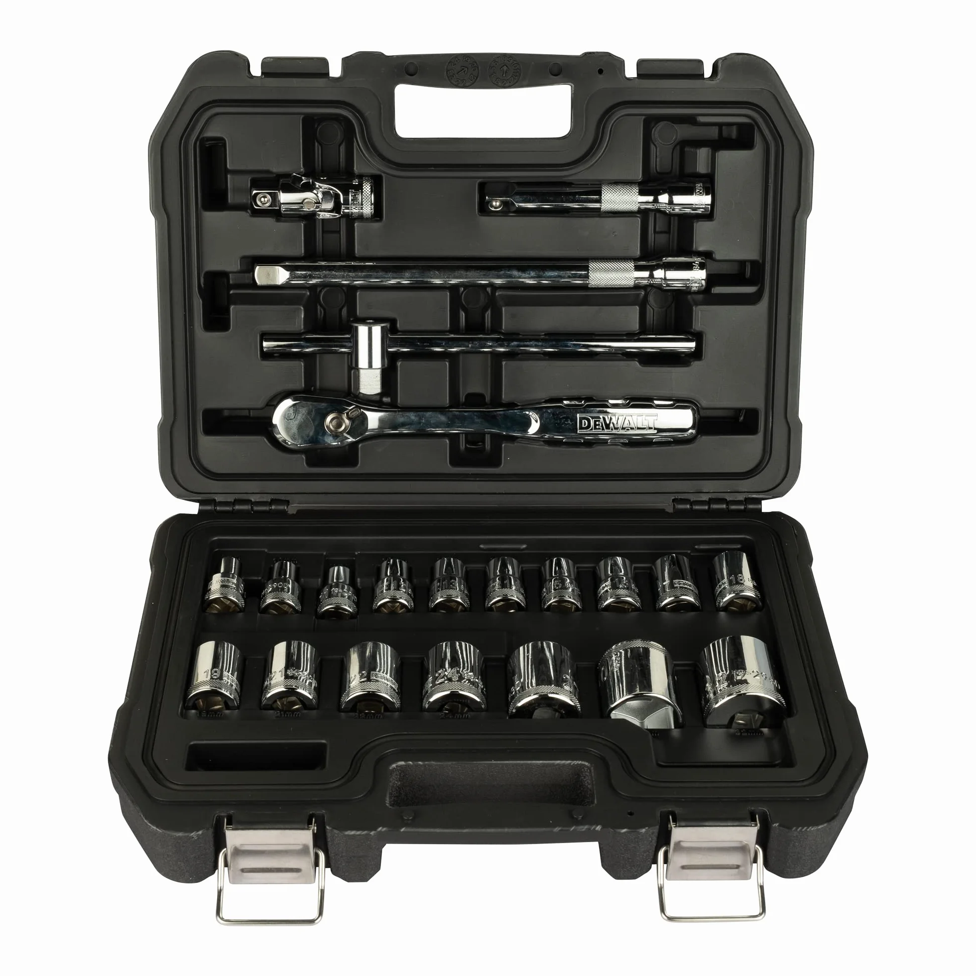 DEWALT DWMT19241-1 zestaw nasadek metrycznych 1/5.1 cm 22-częściowy