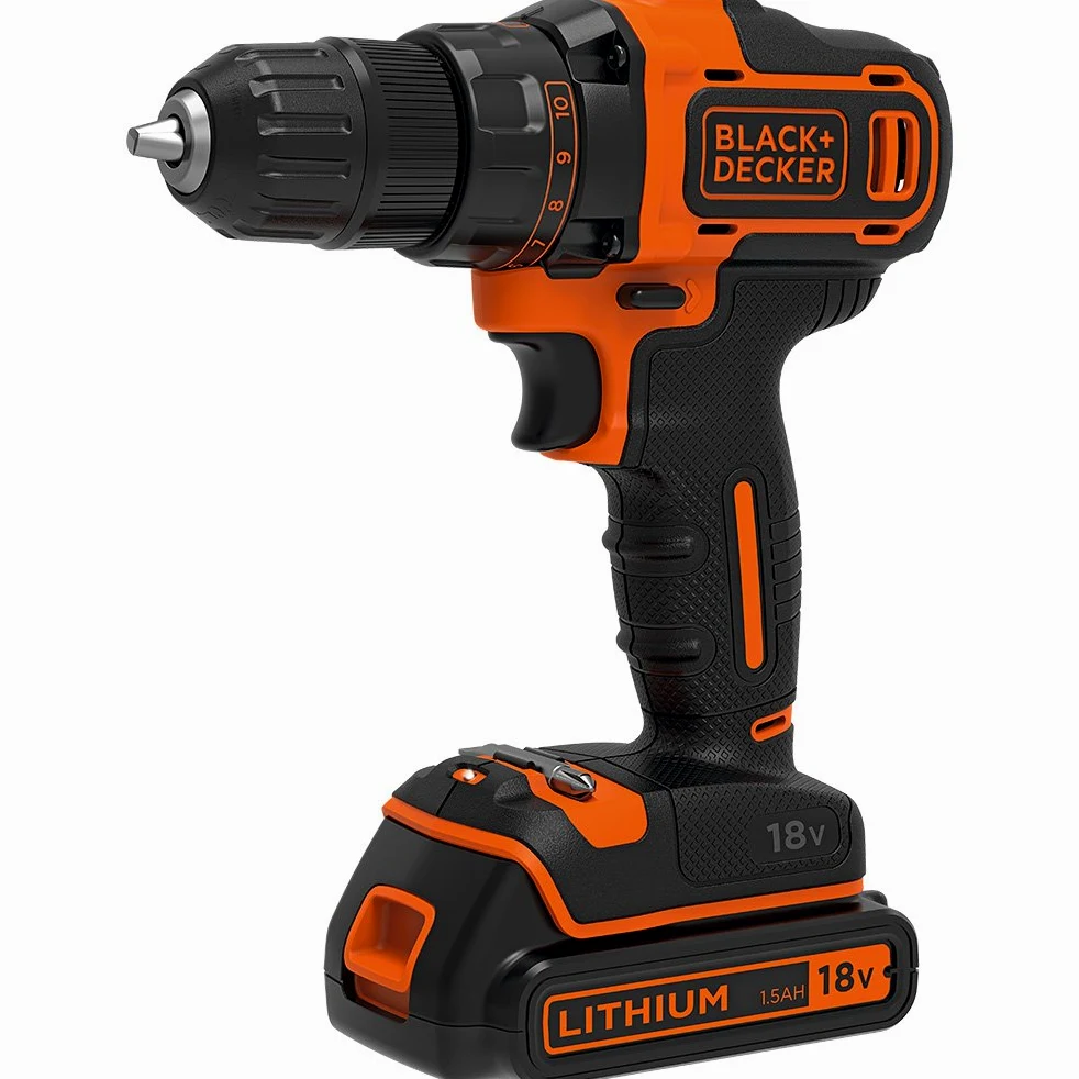BLACK+DECKER BDCDD186K Wiertarka bezprzewodowa