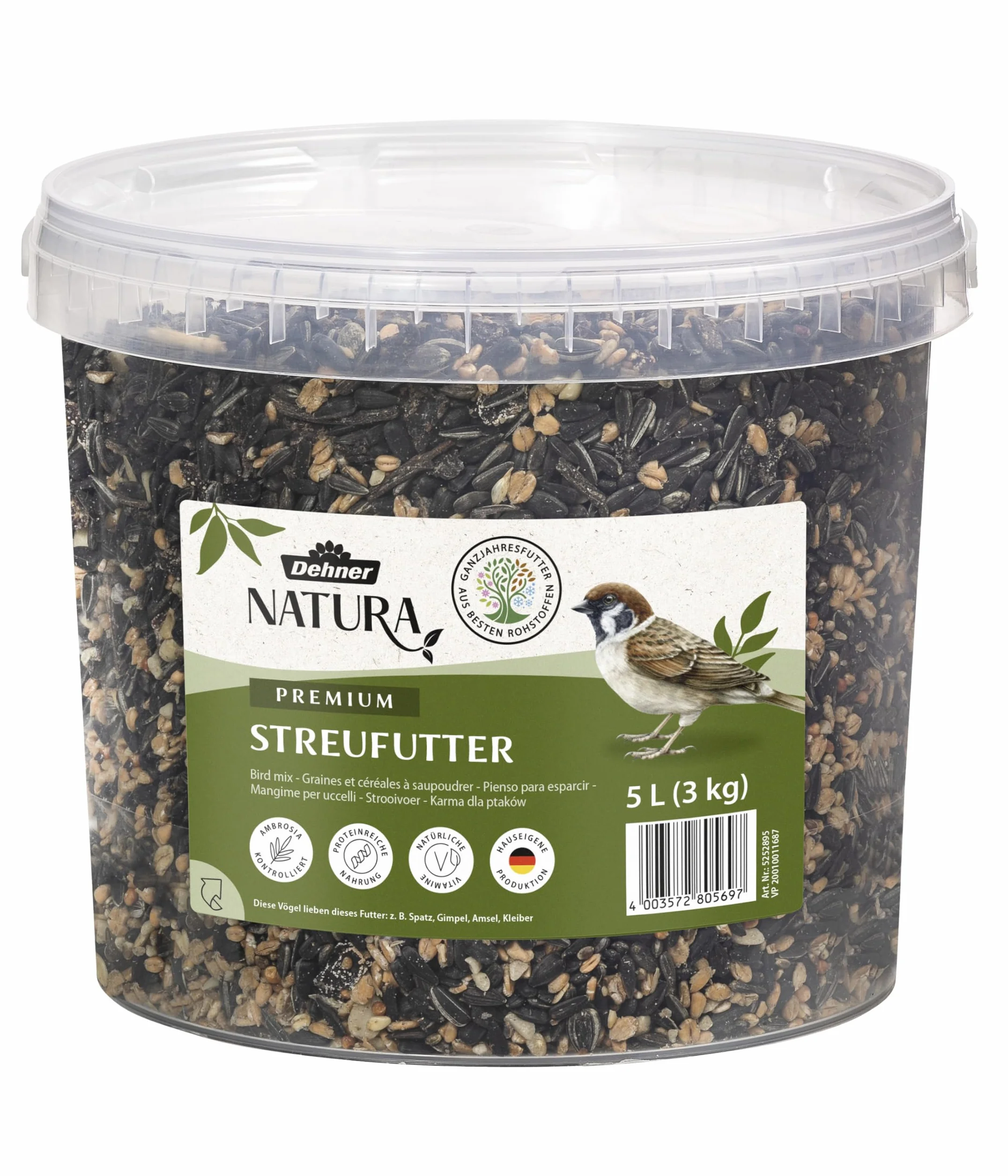 Dehner Karma dla Dzikich Ptaków 3 kg