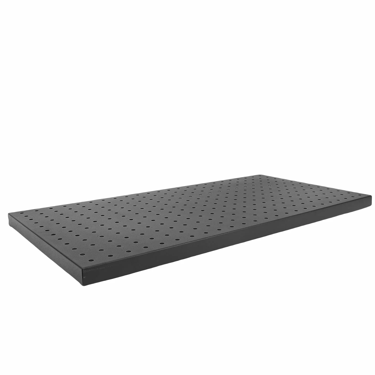 HUIOP Metalowe Panele ścienne z Pegboardami Modułowe Tablice z Narzędziami do Organizowania Narzędzi 24 Cale X 12 Cali Czarny Organizer ścienny Pegboardami Przechowywanie Narzędzi