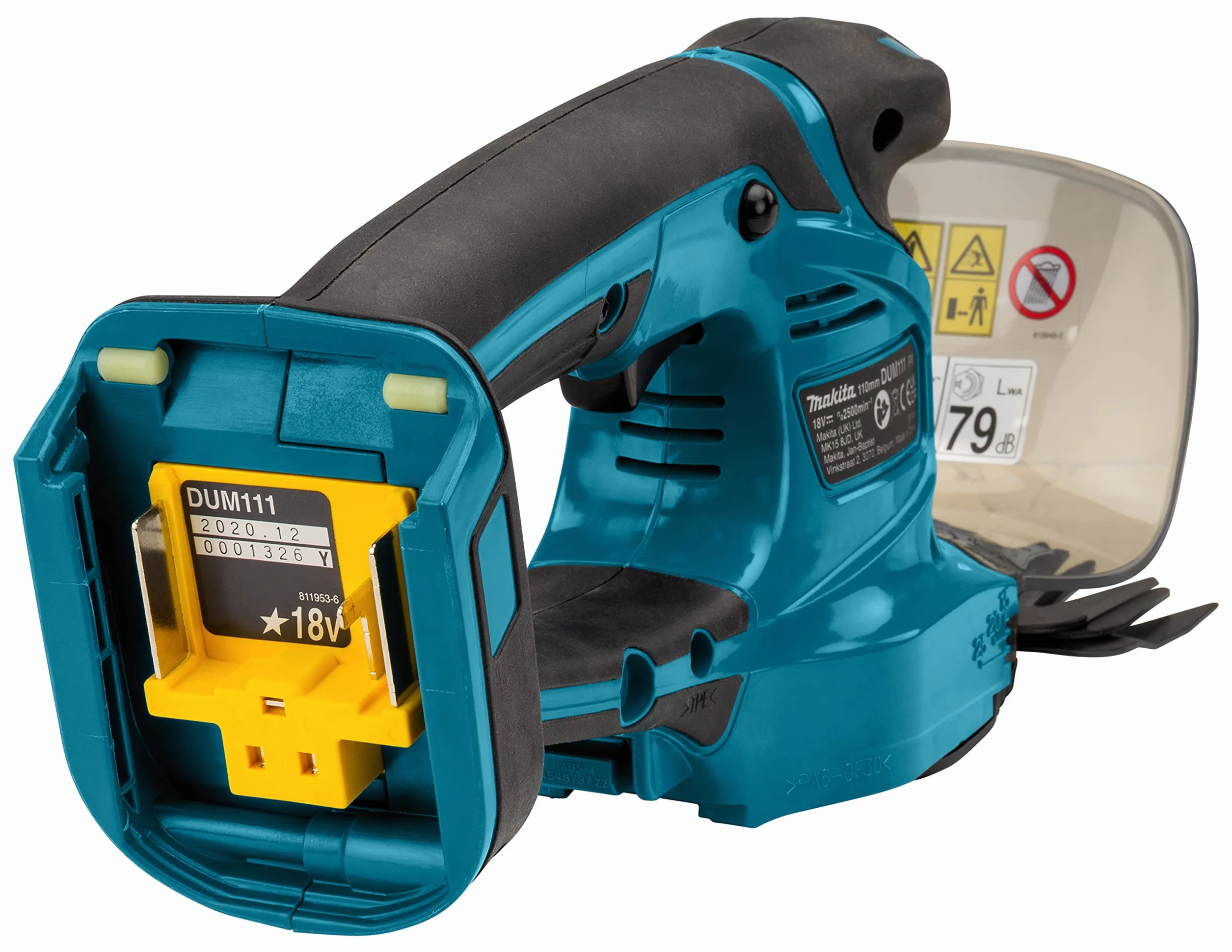 Makita DUM111ZX 18V LXT 110 mm nożyce do trawy z nasadką trymera