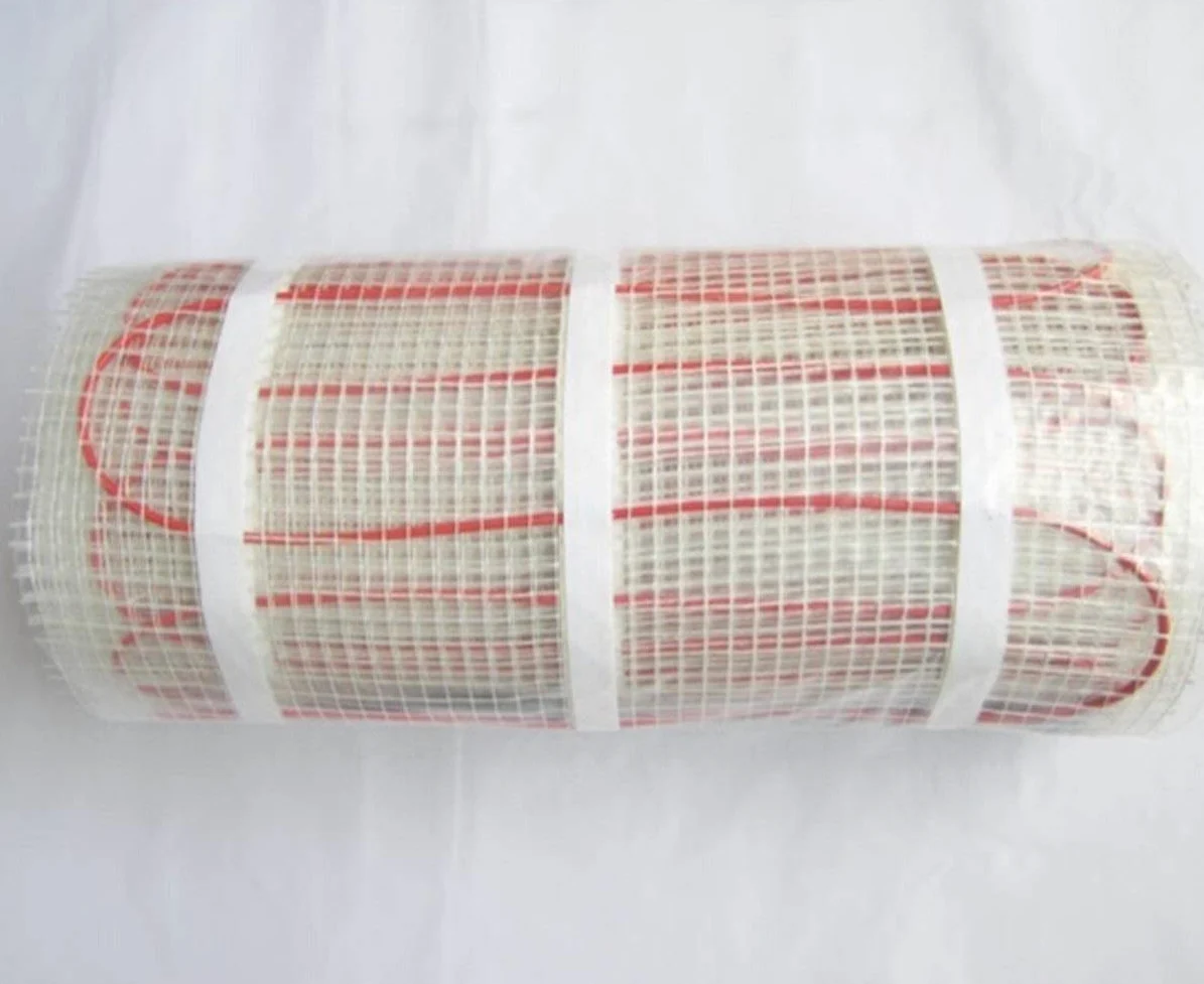 Mata grzewcza podłogowego 230 V 100 W M2 Mata do ogrzewania podłogowego do płytek, ceramiki, porcelany, kamiennych podłóg mata grzewcza z PVC itp. 100 W/m2-4,5 m2 li