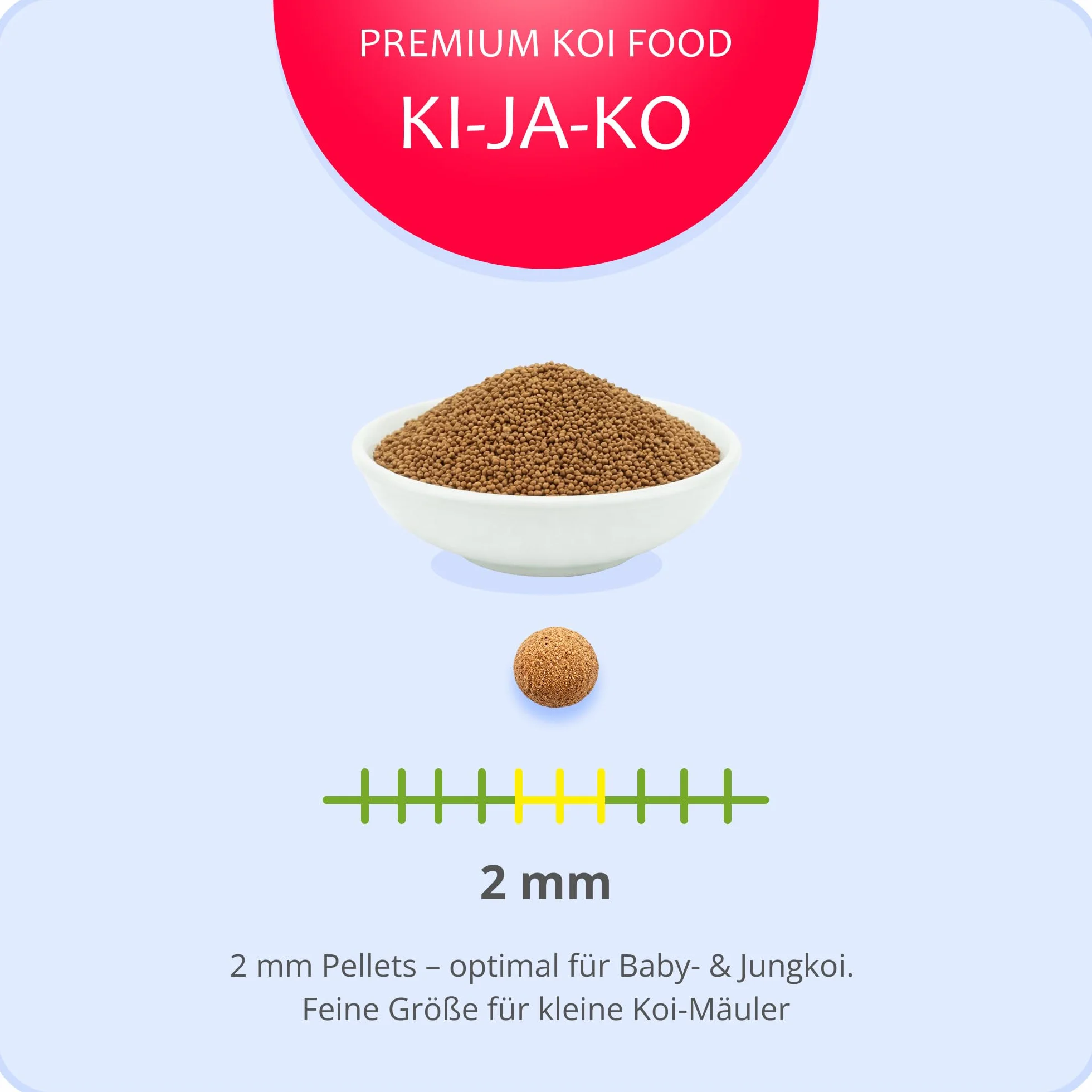 Karma dla niemowląt koi 500 g 2 mm bogata w białko rybne i roślinne