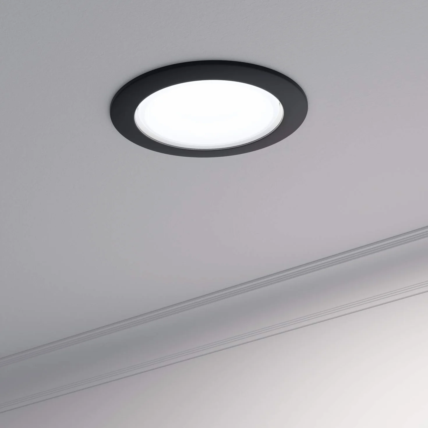 ledscom.de 3 sztuki żarówek LED GX53, białe (4100 K), 6,5 W, 550 lm, 3-stopniowy ściemniacz, matowe