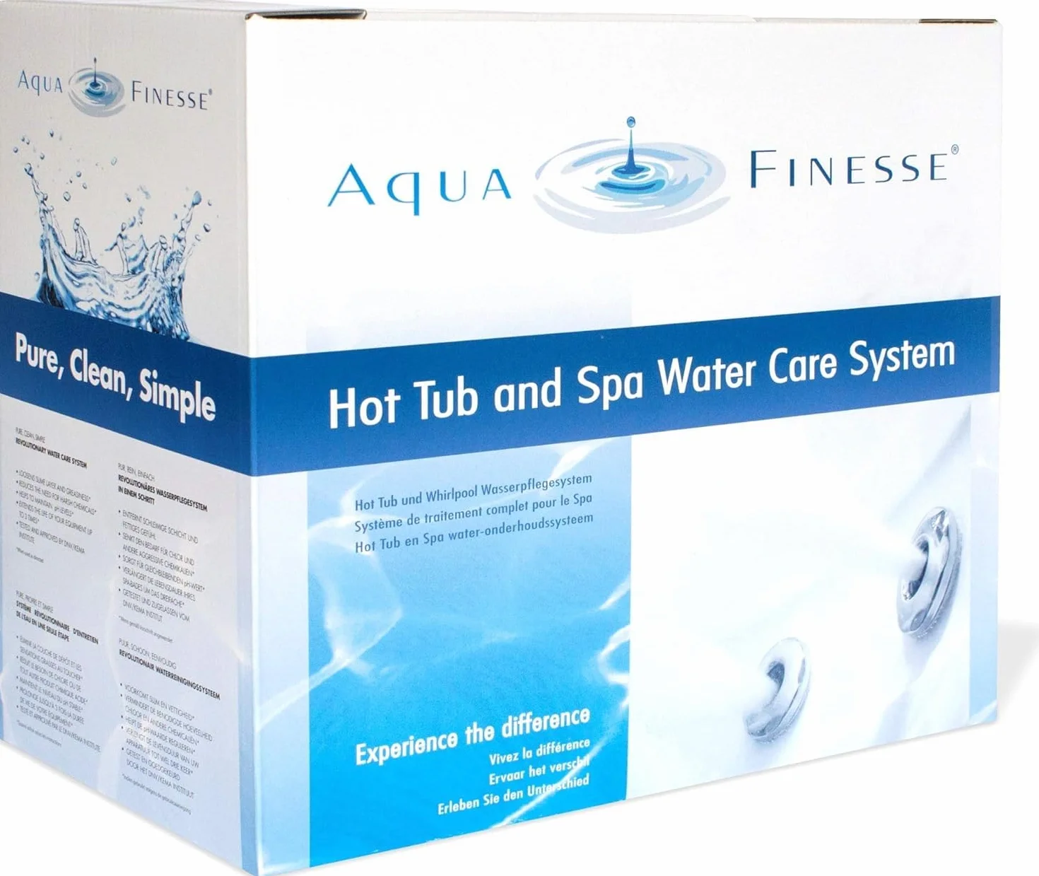 Aquafinesse Przyjazna dla środowiska jacuzzi Spa Pielęgnacja wody Delikatny dla skóry