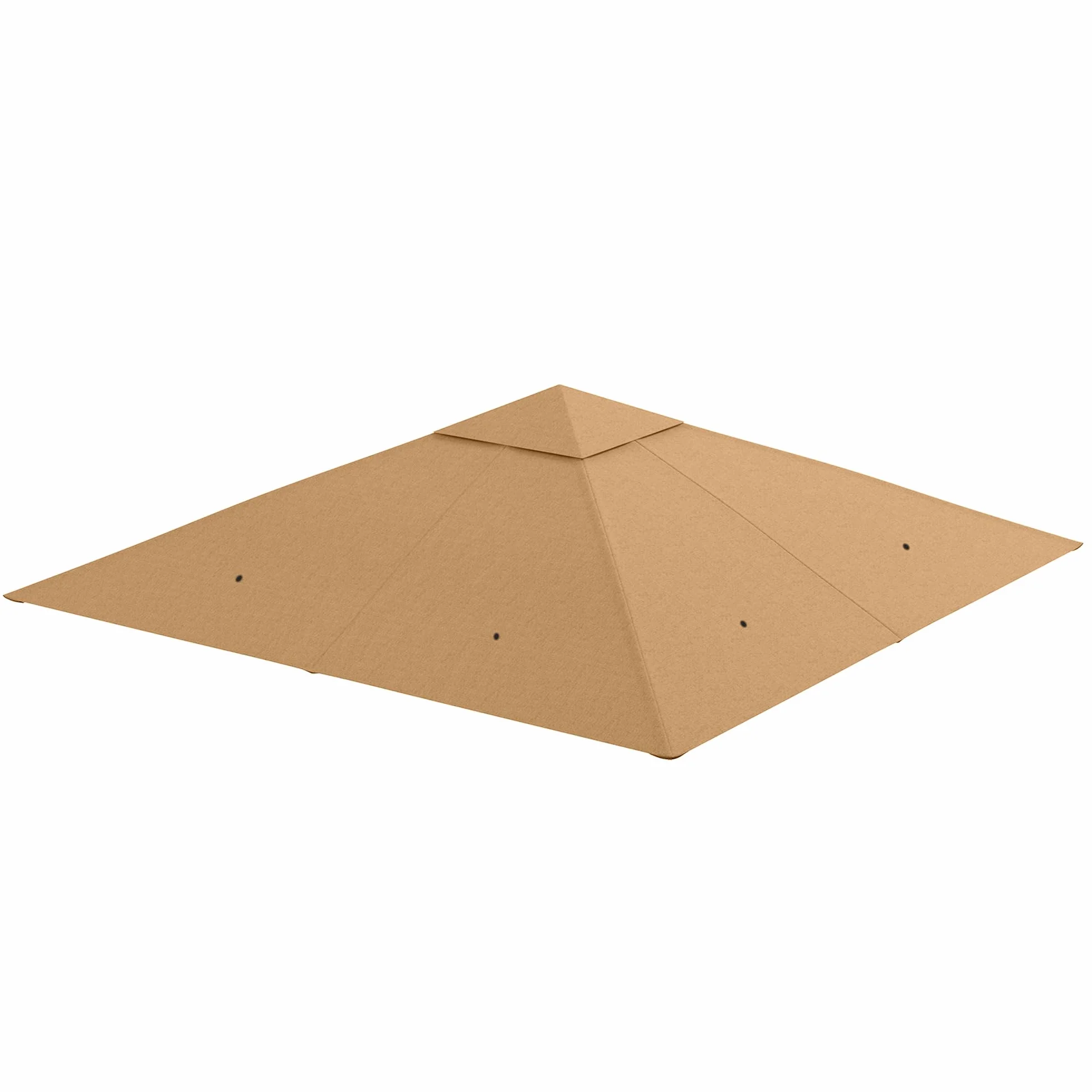 Outsunny Zapasowe płótno do pawilonu 3 x 3 m Anty-UV 180 g/m² Beżowy