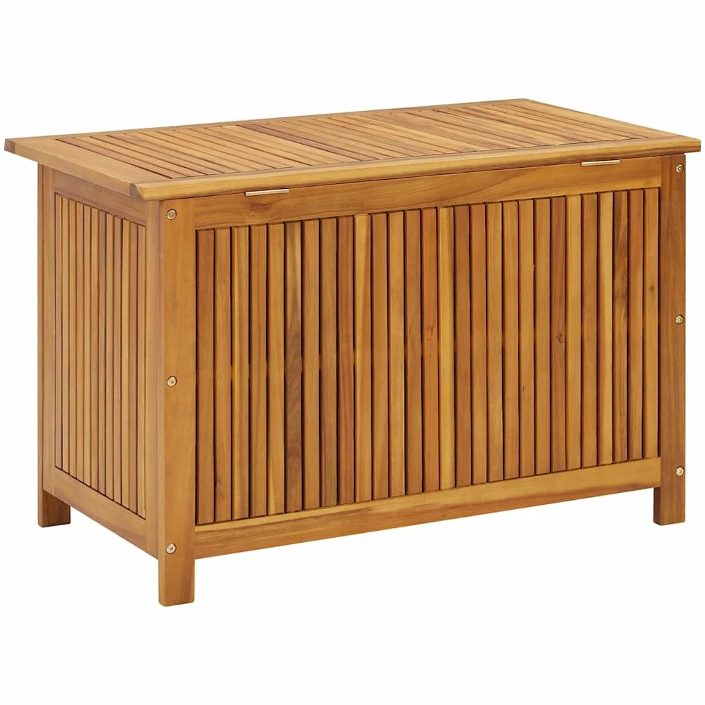 vidaXL Skrzynia ogrodowa 90x50x58 cm lite drewno akacjowe