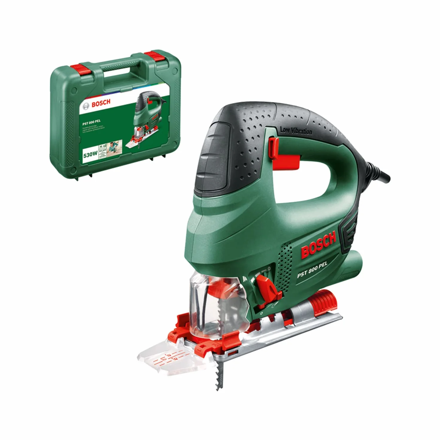Bosch Wyrzynarka PST 800 PEL 530 W walizka