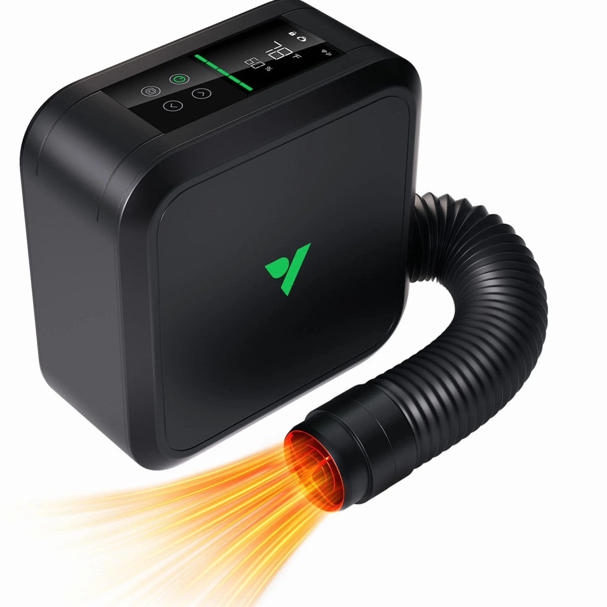 VIVOSUN AeroFlux Smart Grow Tent Heater 700 W PTC z termostatem monitorowanie VPD sterowanie aplikacją
