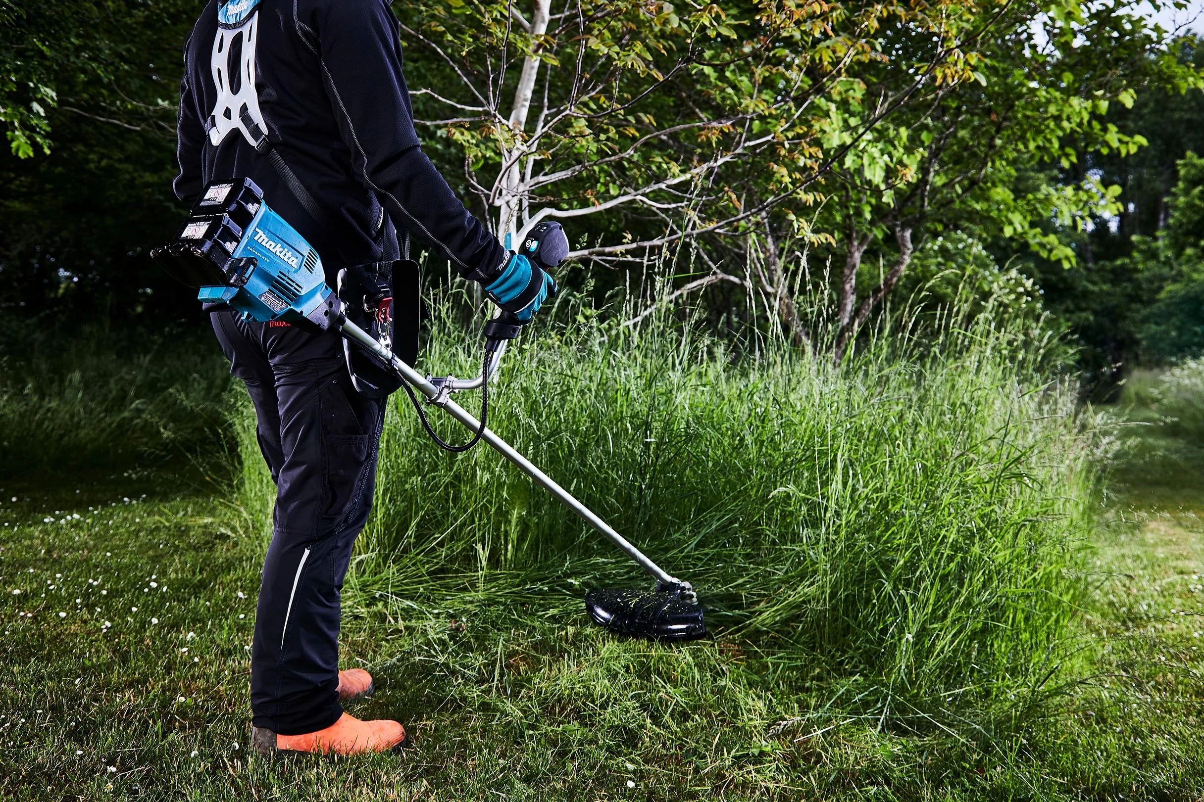 Makita DUR369AZX6 podkaszarka akumulatorowa 2 x 18 V dwuręczny uchwyt