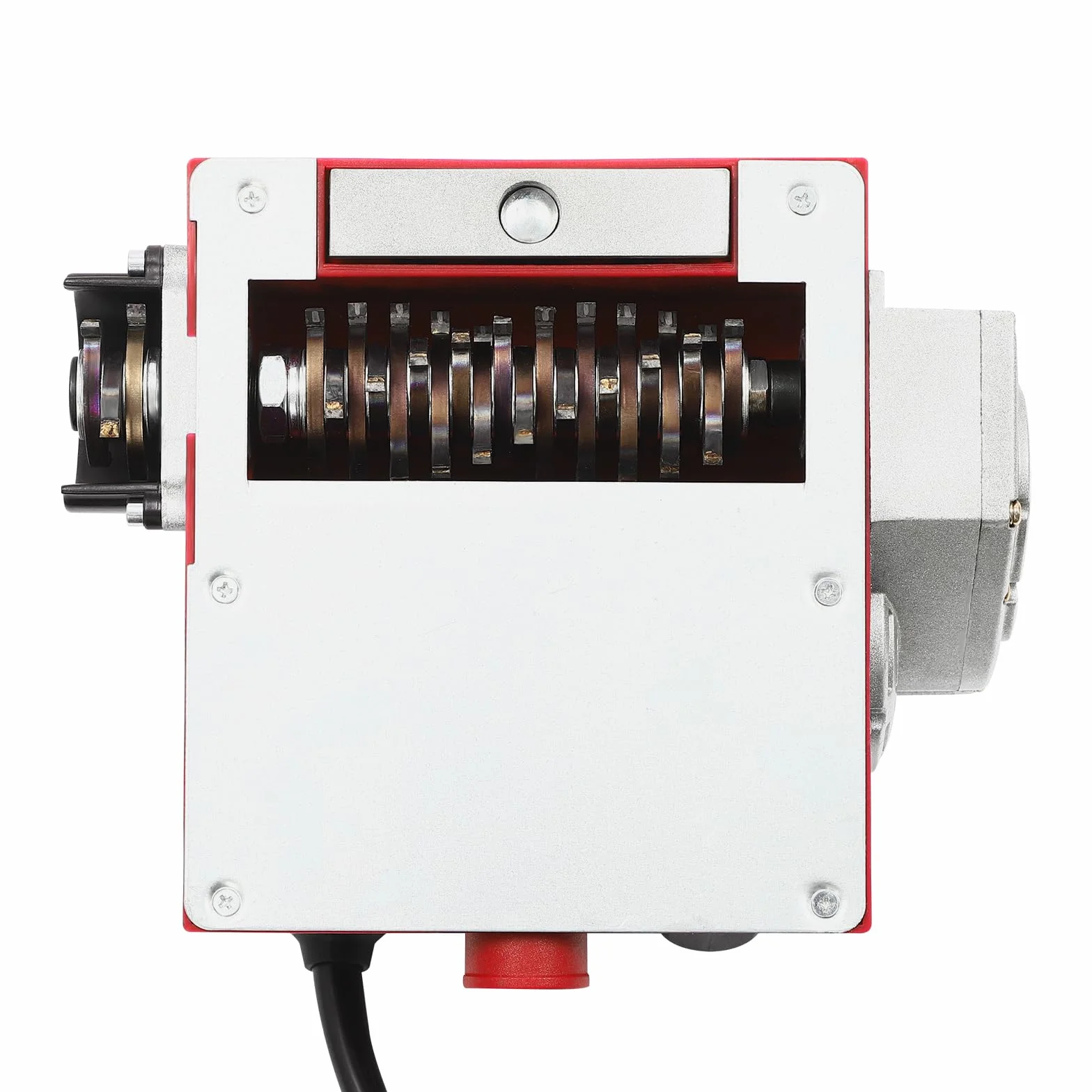 Elektryczna strug ścienny, strug ręczny 1300 W, przenośna, z kablem i torbą do przenoszenia, regulowana głębokość cięcia 1-4 mm, frezarka do betonu (czerwona)