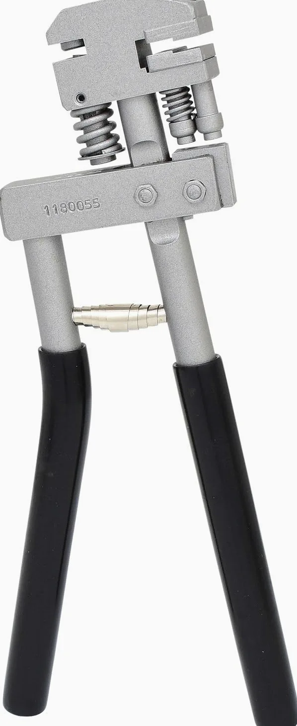 KS Tools 118.0055 Szczypce do dziurkowania i robienia zakładek z blachy, 285 mm