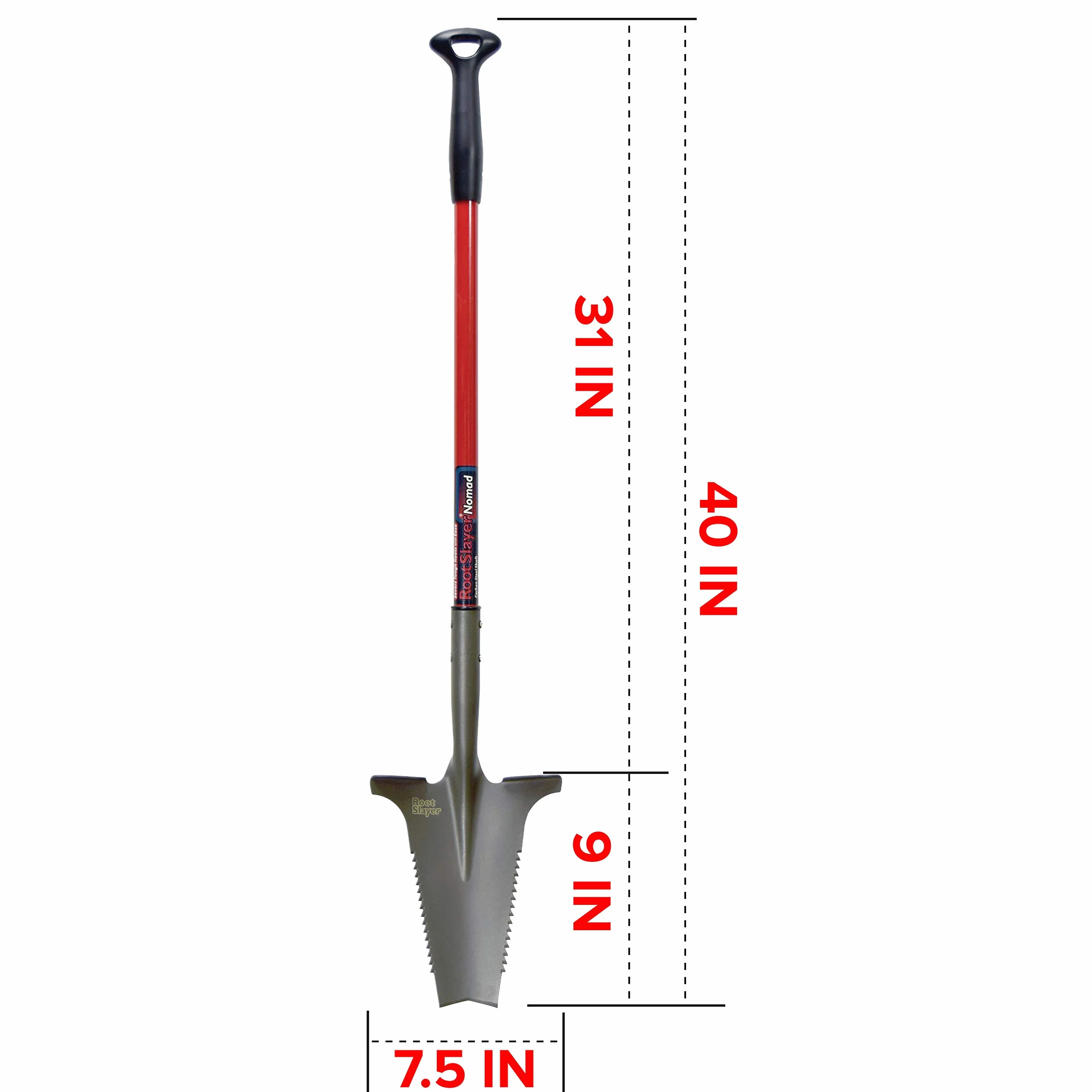Radius Garden 22311 Root Slayer Mini łopatka do przesadzania z obcinaczem korzeni