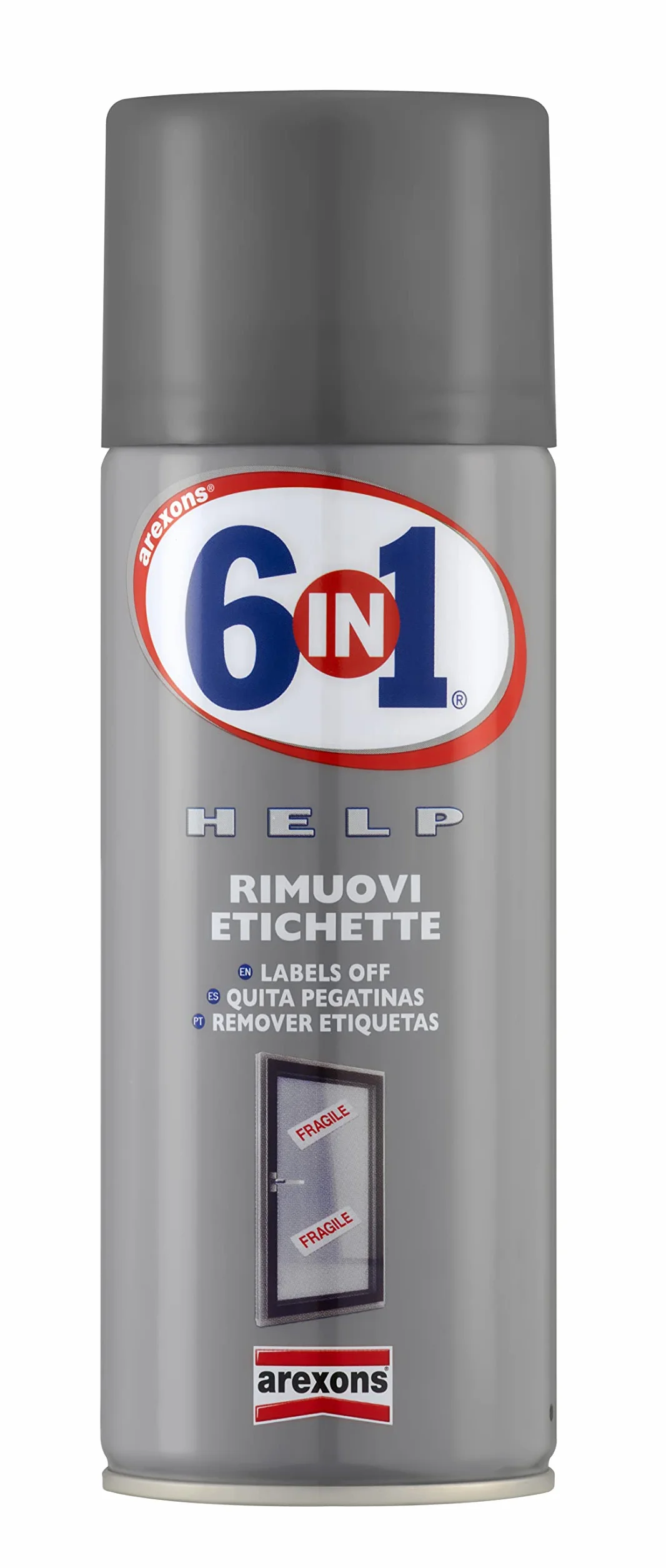 AREXONS Środek do usuwania etykiet i naklejek 6 w 1 Help Arexons 200 ml. Kompleksowa konserwacja do wszystkich zastosowań