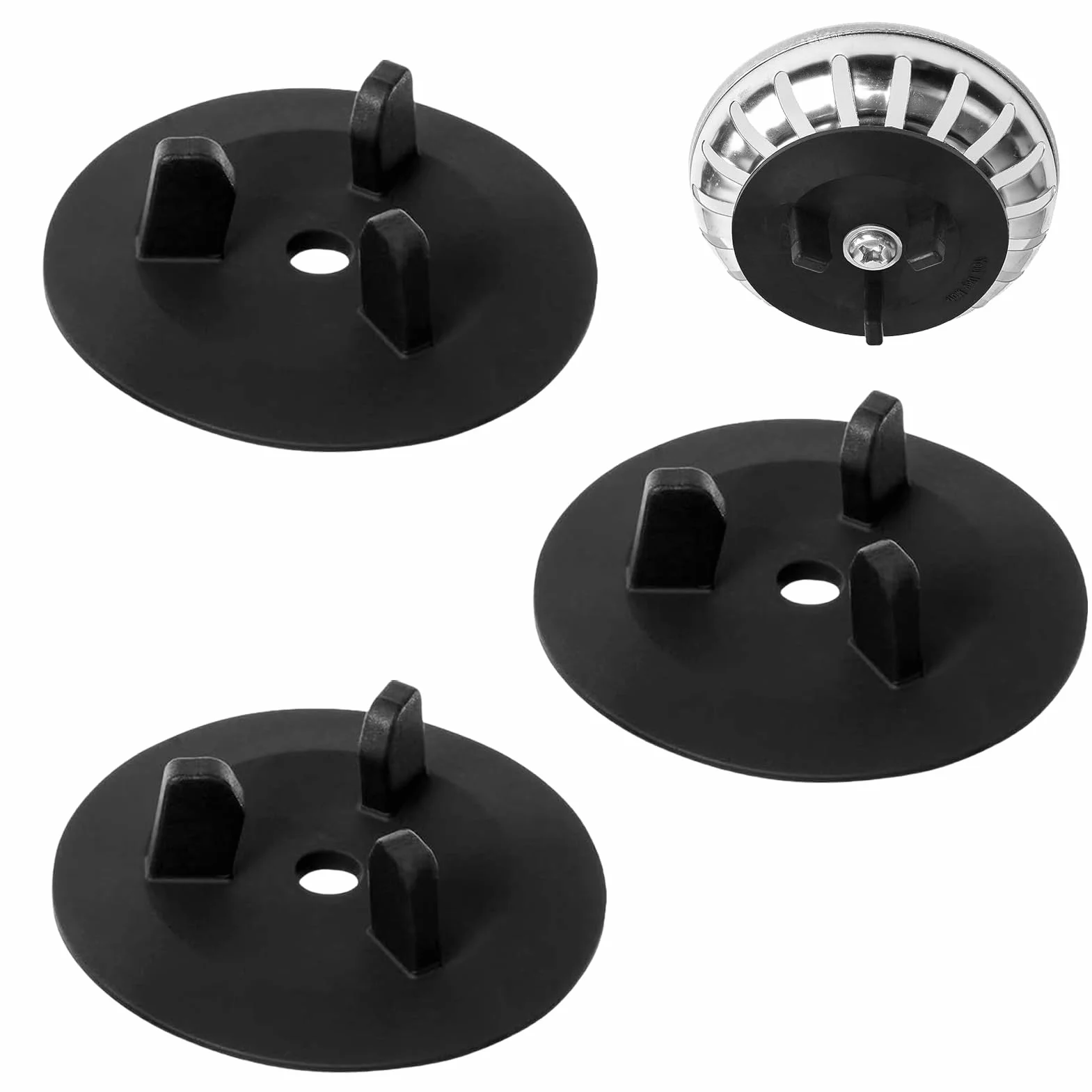 3 szt. Zapasowa uszczelka do syfonu IKEA ATLANT DOMSJÖ, 55 mm gumowa uszczelka do zlewu, akcesoria do korka kosza, zapasowa uszczelka