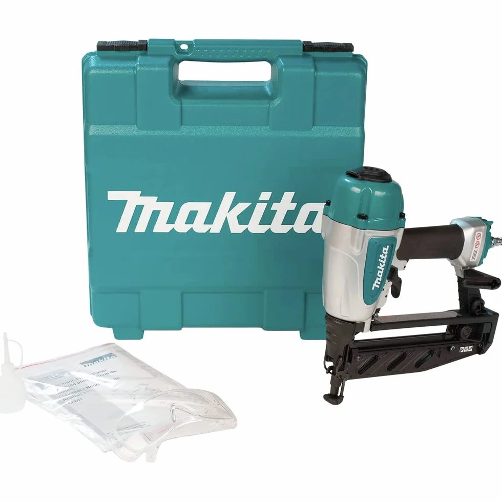 Makita AF601 Pneumatyczny Zszywacz Kół 25-64 mm-16Ga-8 Bar, Wielokolorowy
