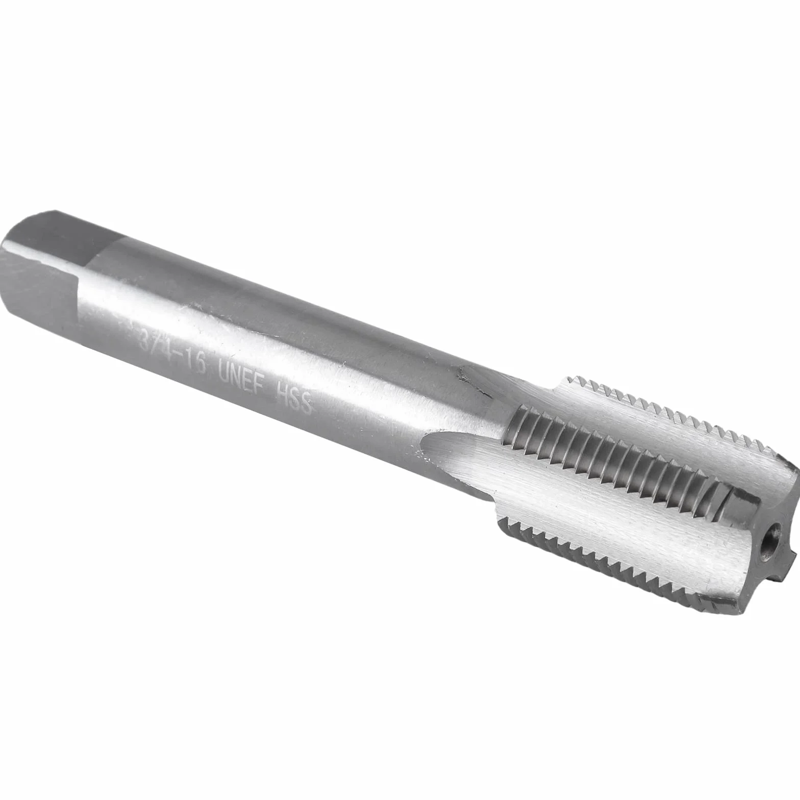 Burkit 3/4"-16 UNF Gwintownik praworęczny, HSS 3/4 x 16 UNF prosty karbowany kran maszynowy