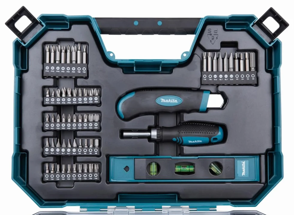 Makita E-22604 104 części Zestaw wierteł i bitów