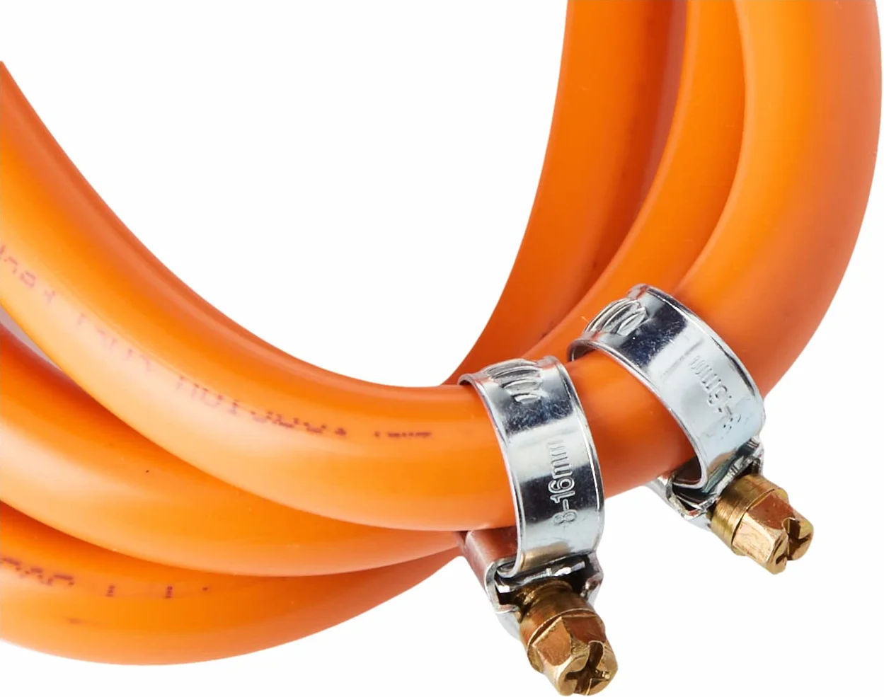 Homelux - 300060 wąż gazowy butan z zaciskami 1,5 m