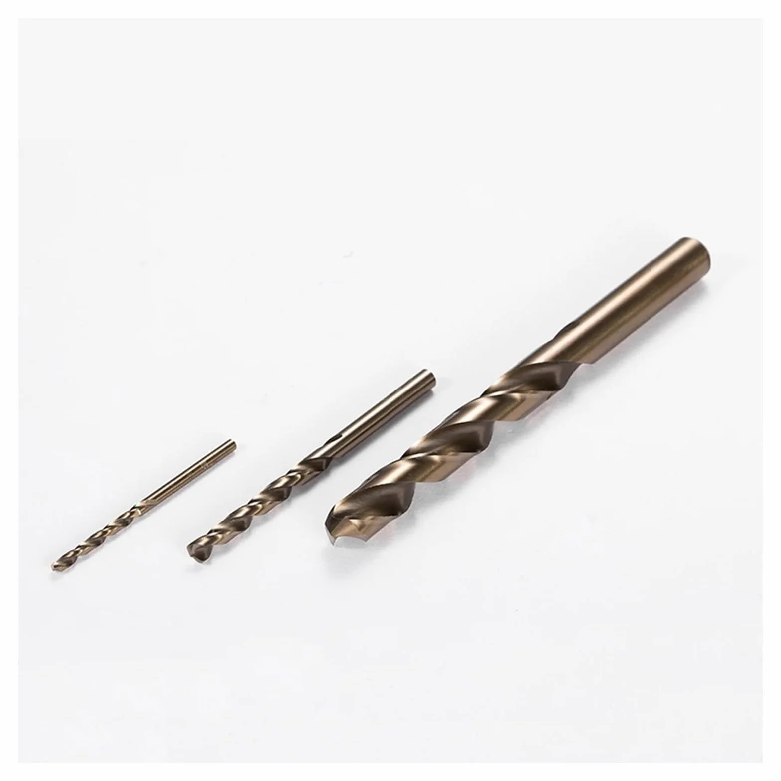 10 szt. Zestaw wierteł krętych ze stali szybkotnącej kobaltowej M35, od 0,5 mm do 8,0 mm, do stali nierdzewnej i twardych metali(7.2mm)