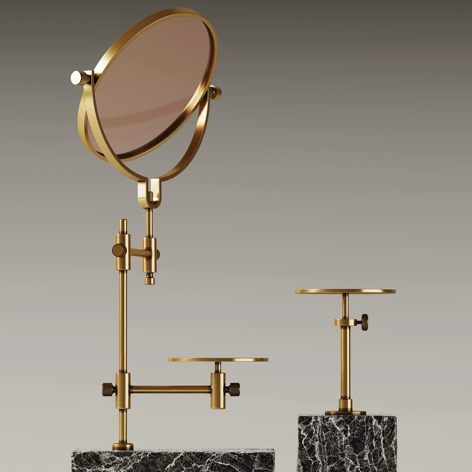 PATIKIL Zestaw 10 sztuk śrub na kciuk M4 x 10 mm, radełkowane, płaskie, mosiężne, śruby, uchwyty, uchwyty z prostymi ramionami, do lamp retro