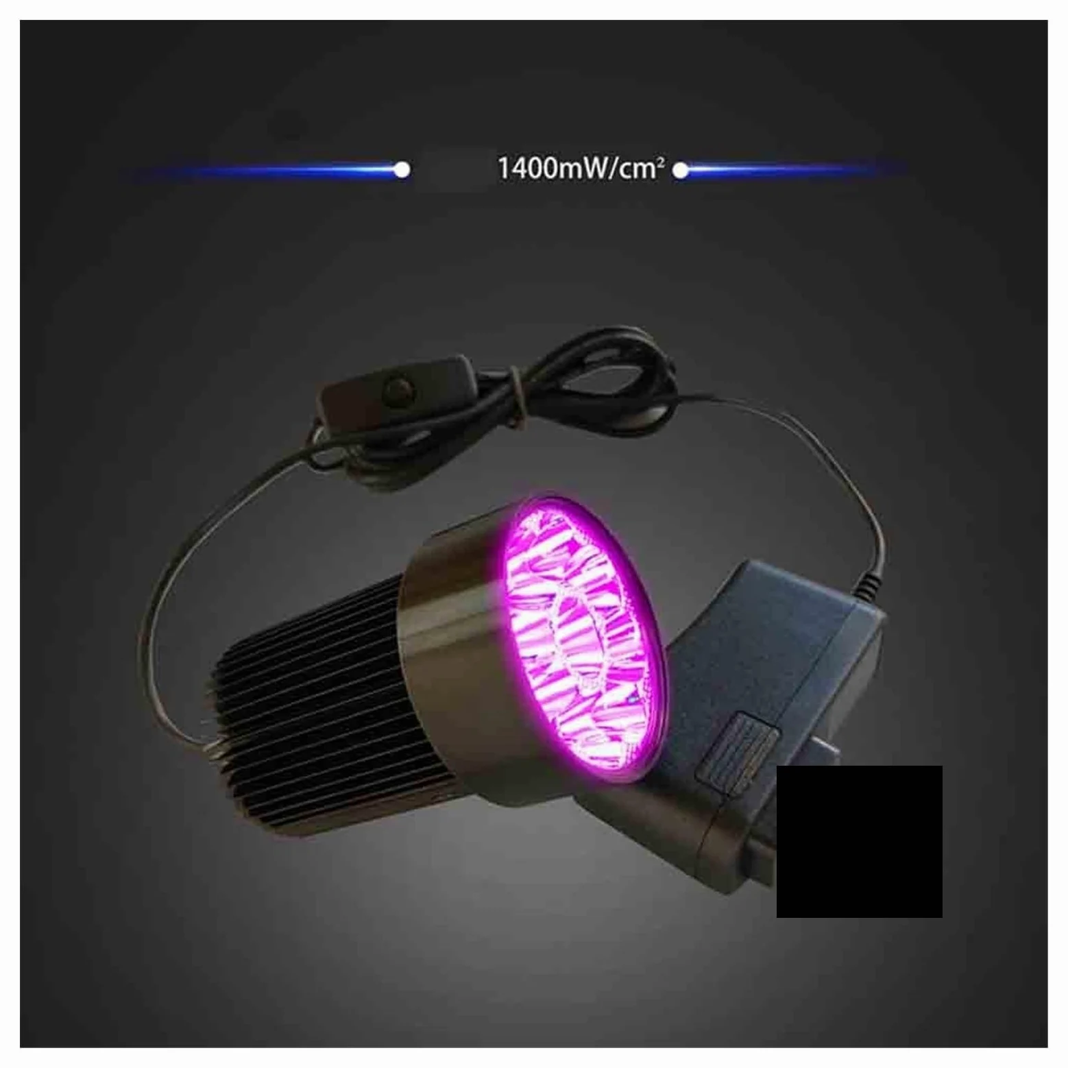 Światło UV, Utwardzana promieniami UV lampa ultrafioletowa światło punktowe 405nm 395nm 365nm 385nm bezcieniowy klej zielony olej ekran naprawa telefonu płytka drukowana lutowanie(405nm)