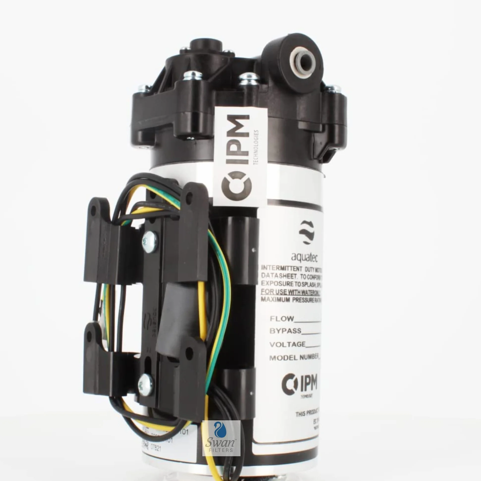 Aquatec CDP 5900 pompa membranowa do odwróconej osmozy i przyłącza do wody 1/4 cala 6 mm 220 V