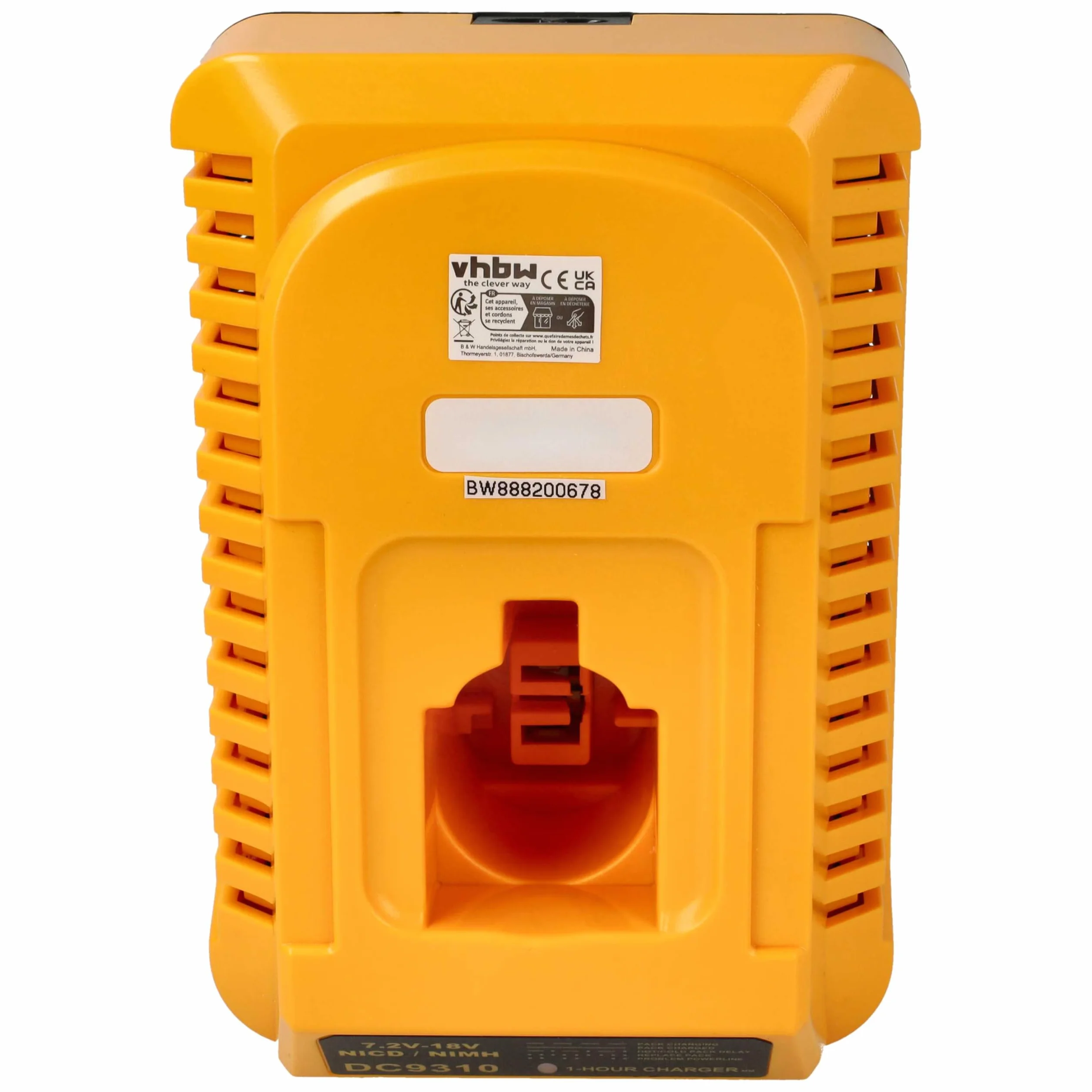 vhbw Ładowarka kompatybilna z Dewalt DC9096 DC9144 DC9180 DC9180C Ni-Cd NiMH