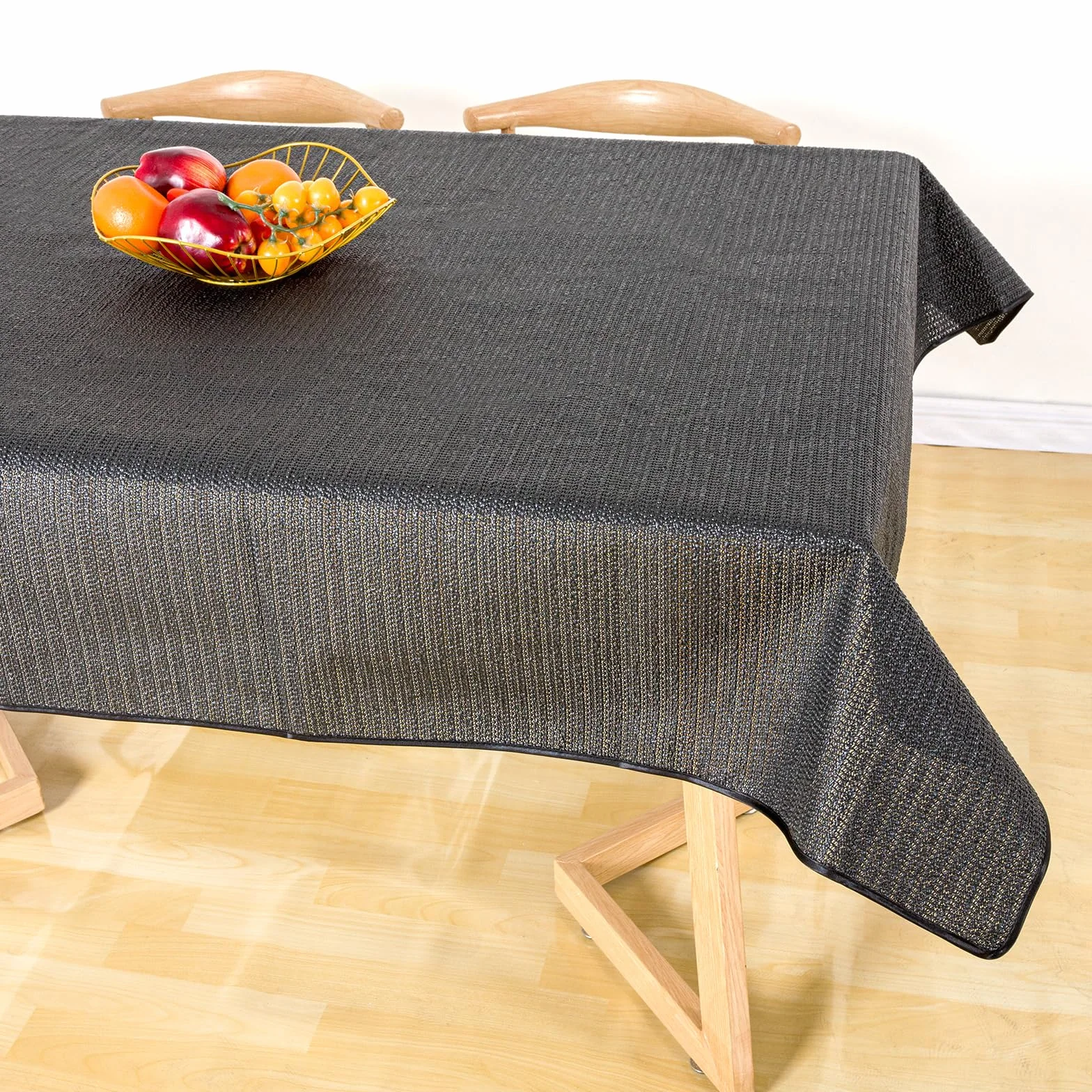 Obrus na stół ogrodowy antypoślizgowy odporny na warunki atmosferyczne 130 x 160 cm prostokątny