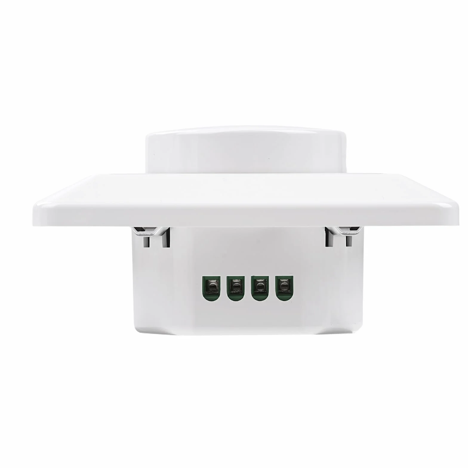 Ściemniacz LED 230 V, ściemniacz do lamp LED 5-300 W, ściemniacz, przełącznik ściemniania z pokrętłem do jednokolorowych LED, żarówek i lamp halogenowych (BQ-TTDIM, biały)
