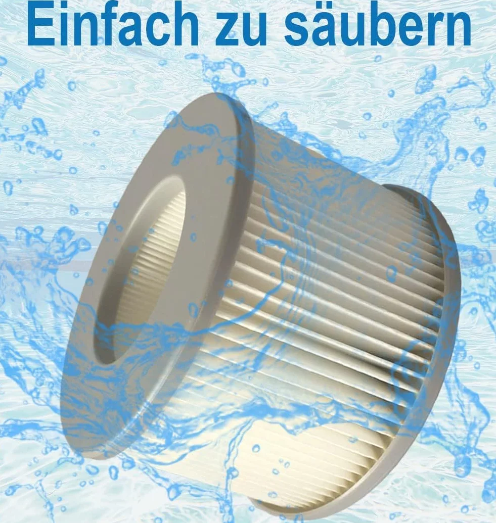 Wkłady filtrujące do jacuzzi MSPA zestaw 2 zamiennych wkładów do nadmuchiwanych basenów i spa Bubble Spa od 2020