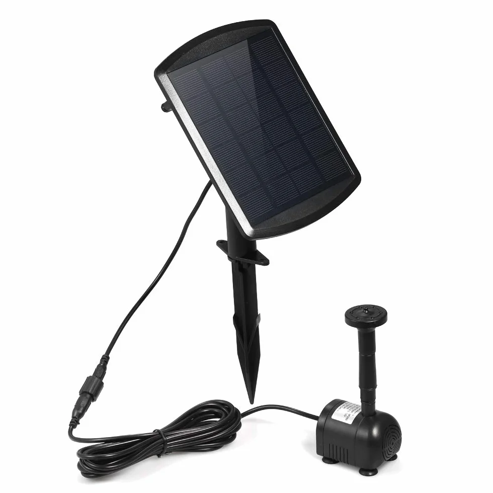 Decdeal 9 V 1,8 W solarna pompa wodna 200 l/H