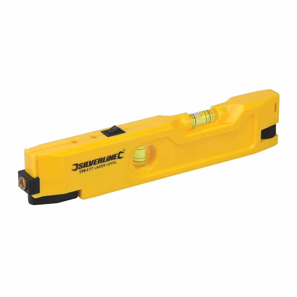 Silverline 598477 Mini poziomica laserowa 210 mm