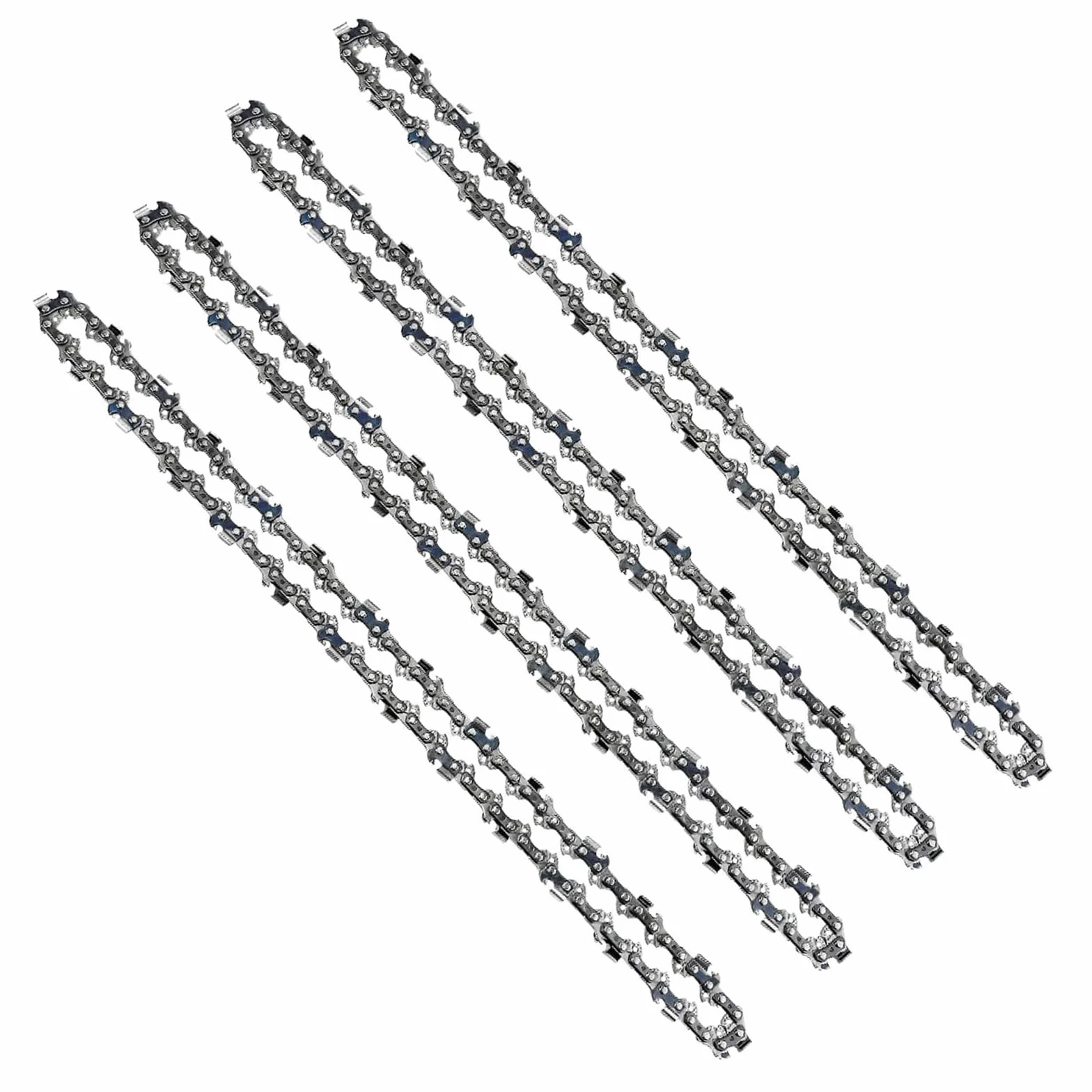 Zestaw 4 łańcuchów do piły 3/8" 1,3 mm 52 TG 35 cm, kompatybilne z AKE 35 S, DUC353
