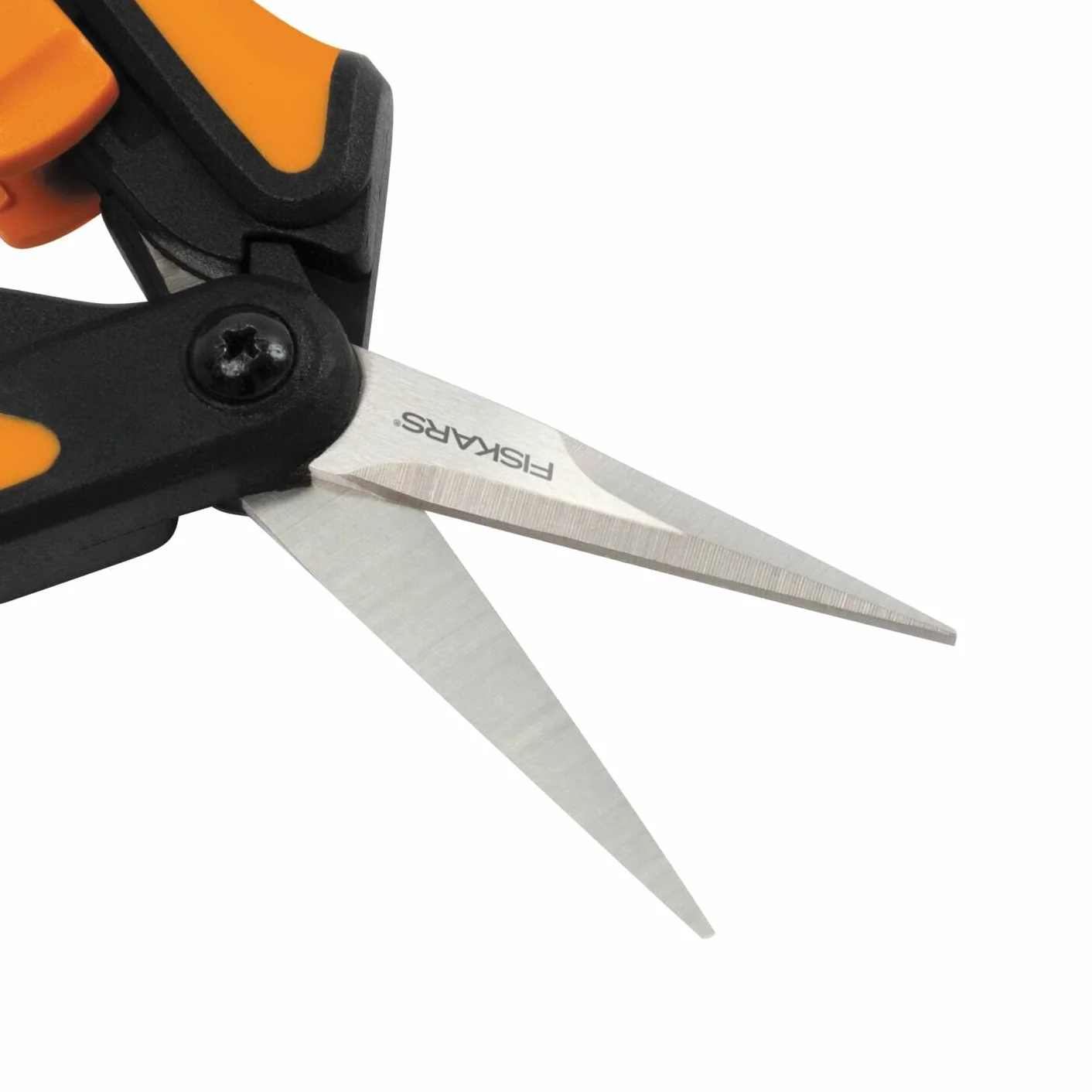 Fiskars Solid Sekator Teleskopowy 21.5 cm Pomarańczowy Czarny