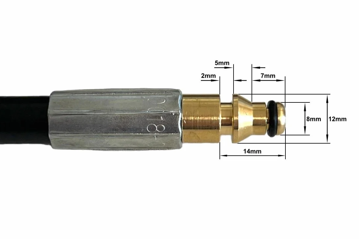 Wąż wysokociśnieniowy Nilfisk Premium 190 P 160.2 15m Superflex zamiennik 6528611