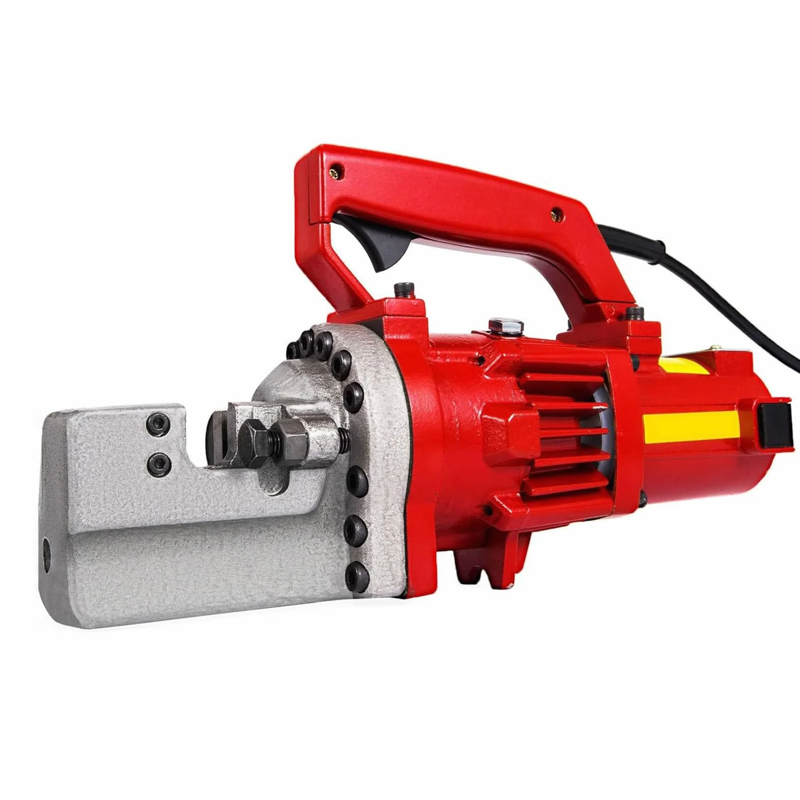 Elektryczna przecinarka do prętów zbrojeniowych, przenośna hydrauliczna przecinarka do prętów zbrojeniowych o mocy 1250W, silnik z czystej miedzi, prędkość cięcia 3-3,5 s, cięcie do 4-20mm