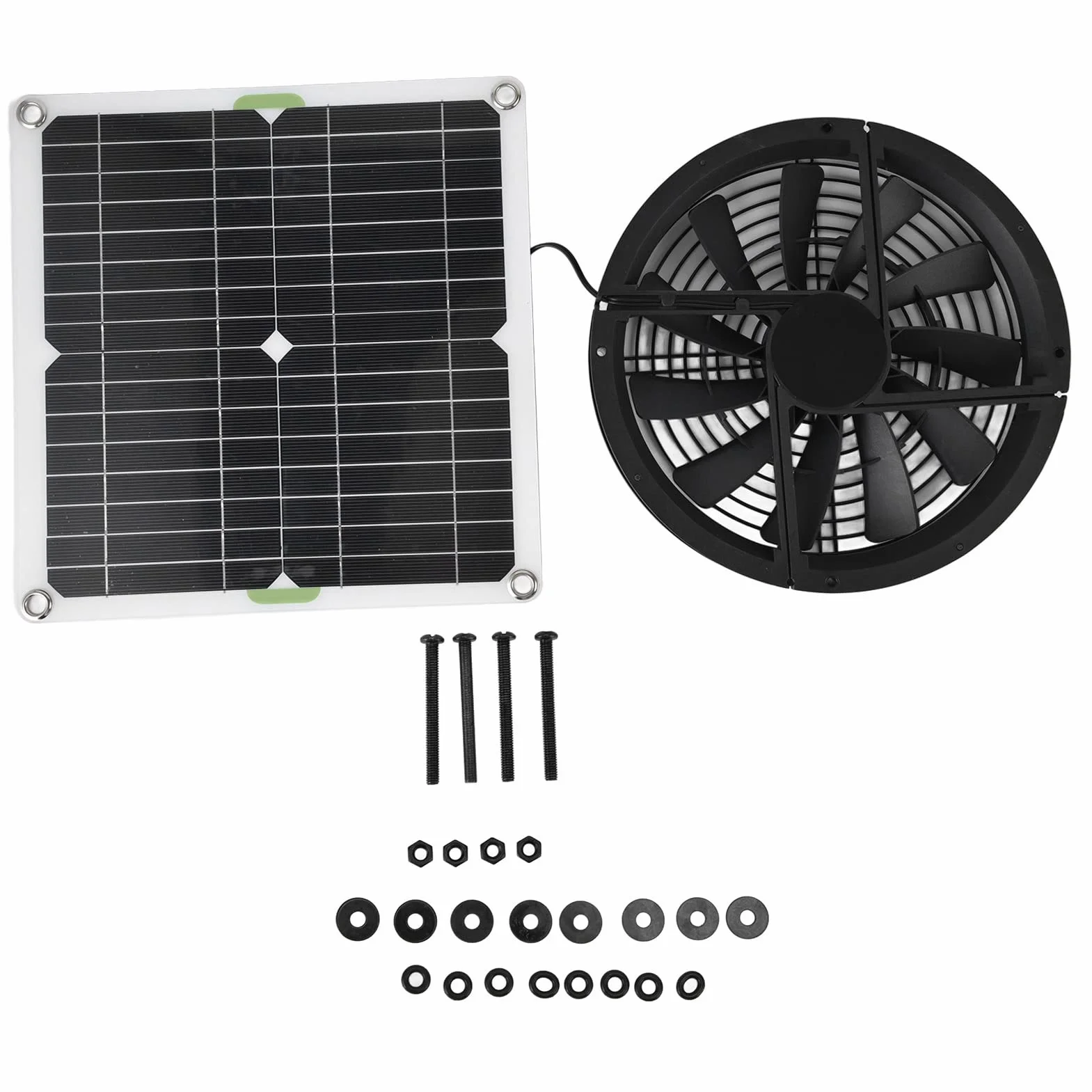 Solarny wentylator szklarniowy Omabeta 3000 obr./min wodoszczelny