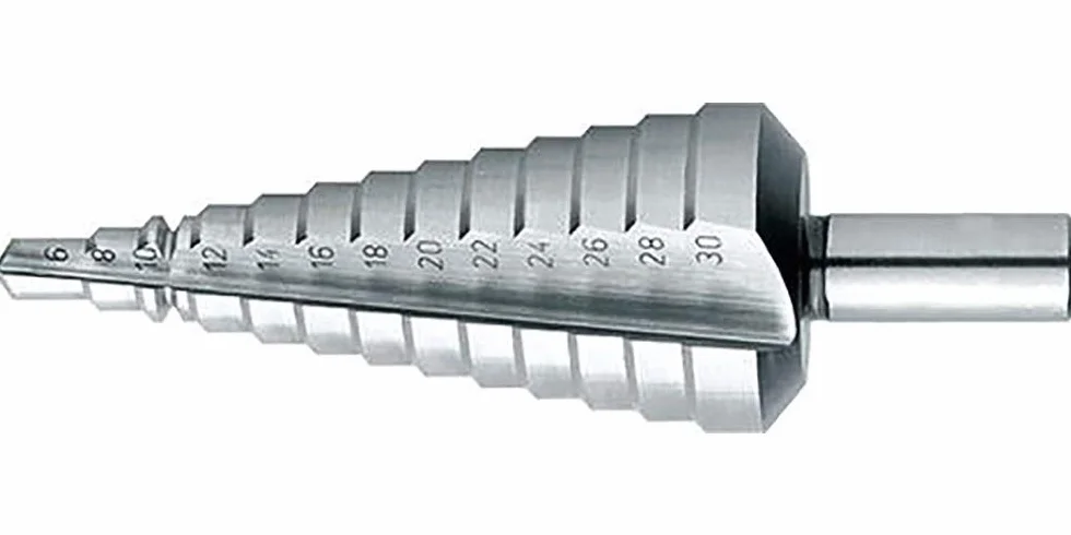Wiertło stopniowe uniwersalne HSS 6-30,0mm FORMAT