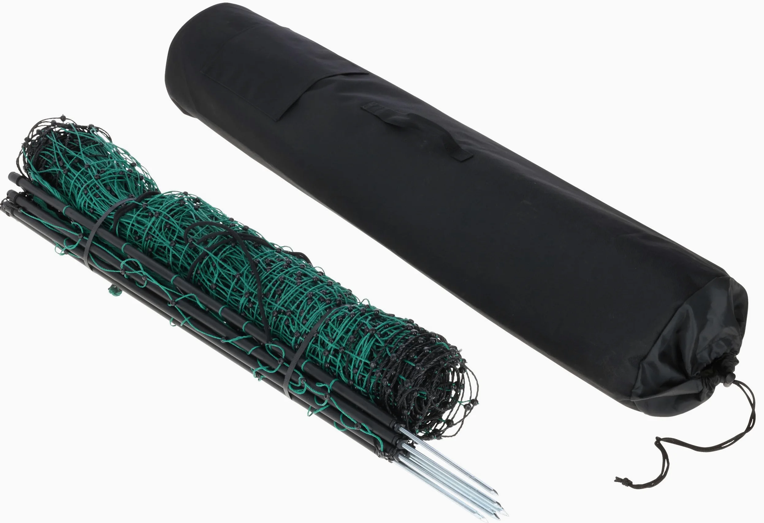 KERBL PET CampingNet, zielony, w zestawie torba 80 cm, SS, 20 m