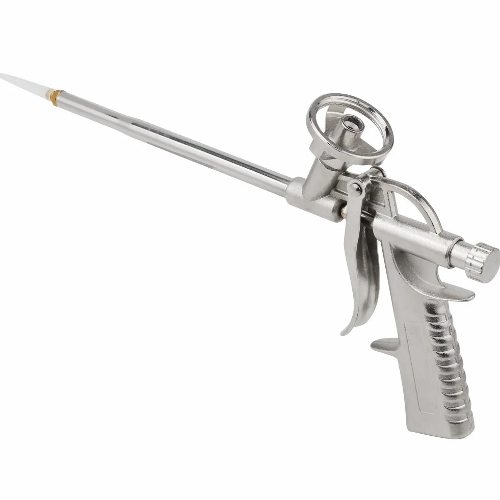 Pistolet Natryskowy do Pianki, 31,5 Cm 8 MPa 5 L/min Pistolet Natryskowy do Spieniania Pianki PU o Dużej Wytrzymałości Pistolet do Uszczelniania z Uchwytem Odpowiedni do Uszczelniania, Napełniania, Us