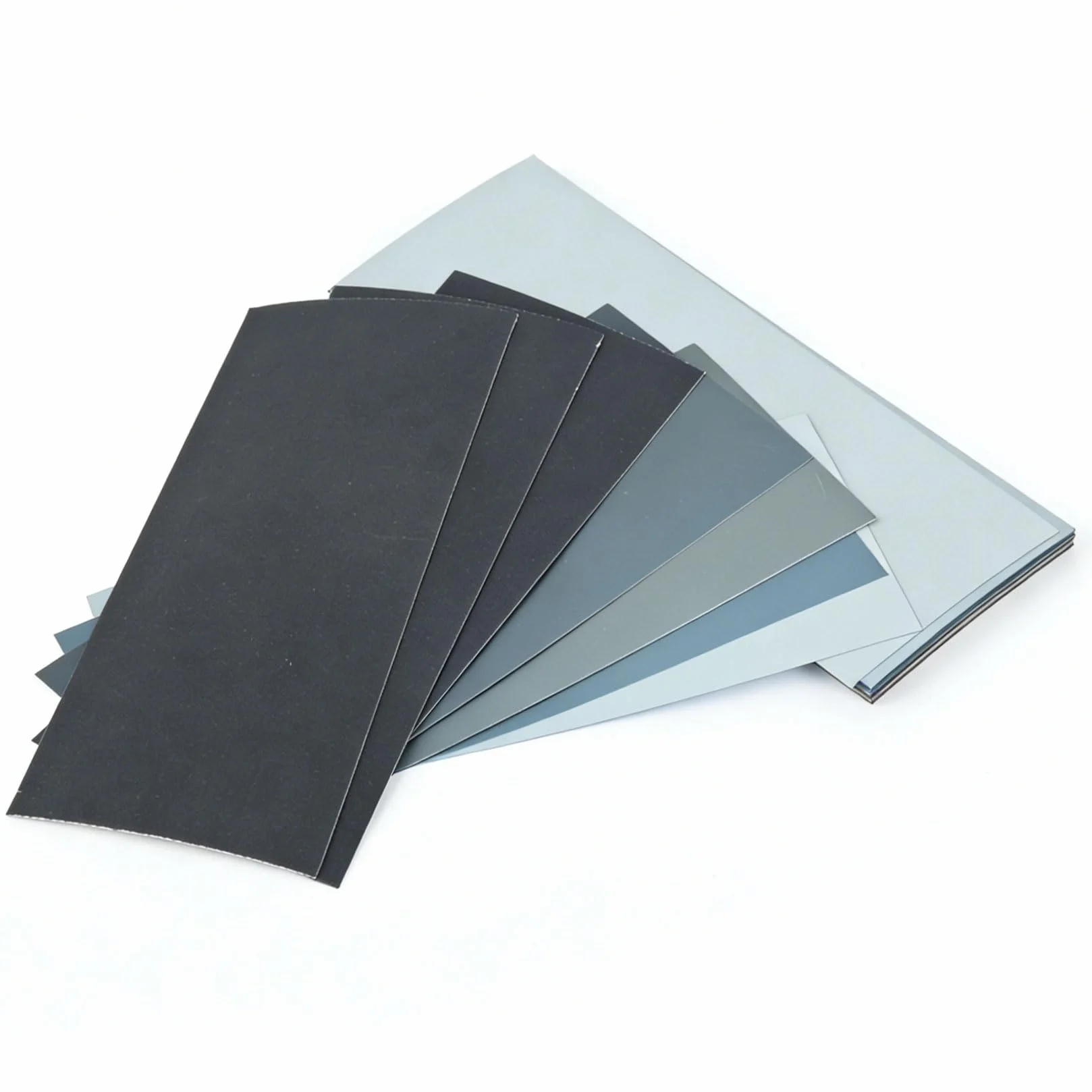 Zestaw 42 sztuk papieru ściernego, suchego i mokrego papieru ściernego, zestaw papieru ściernego, papier ścierny, ziarnistość od 240 do 10000, drobny, do drewna, ścian, metalu, samochodu, lakieru