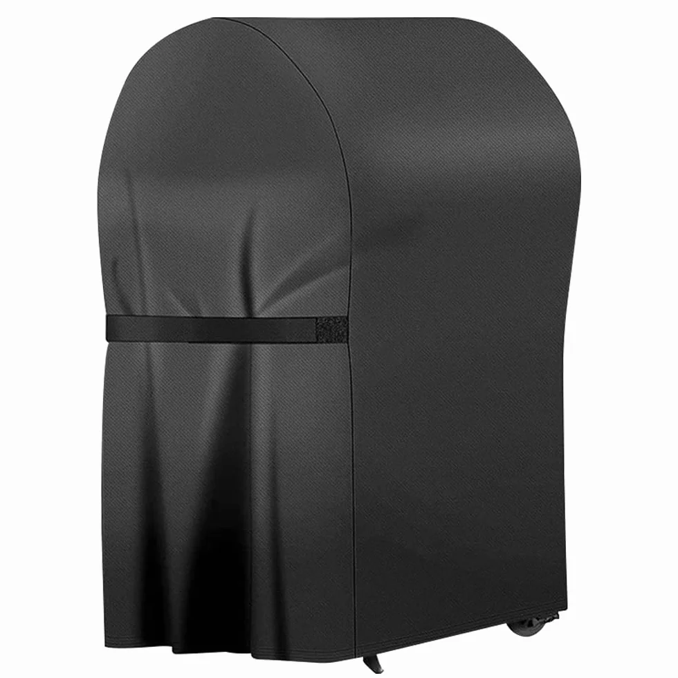 Wodoodporny pokrowiec na grill, 76 x 66 x 110 cm pokrowiec na grill, na zewnątrz 210D Oxford Tarpaulin Pokrywa grillowa na zewnątrz odporna na rozdarcie, do BBQ Grill, odporna na deszcz, kurz słońce