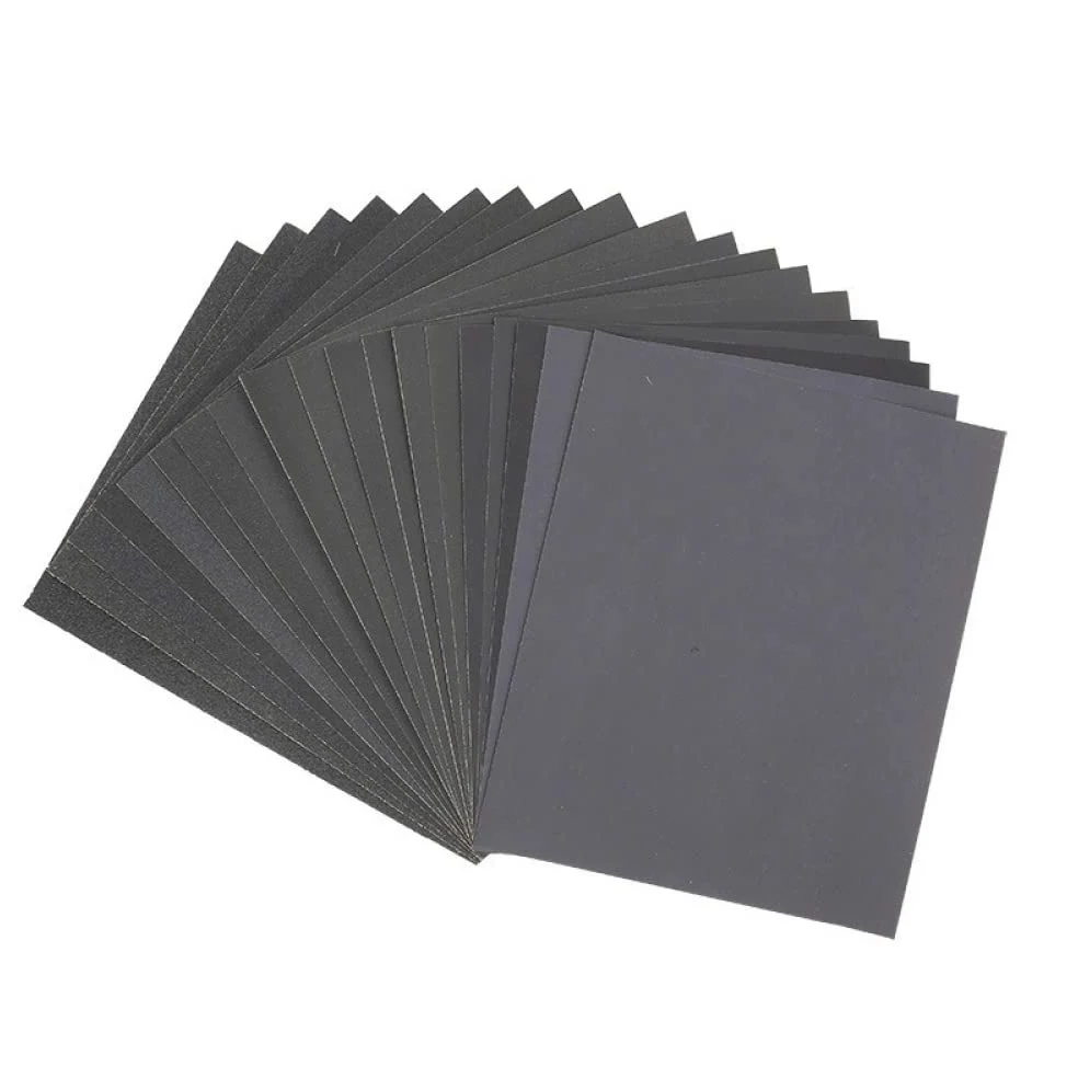 20 sztuk/zestaw samochodowy papier ścierny 230 * 280mm 800 1000 1200 1500 2000 Grit młyn wodny polerowanie papieru ściernego pielęgnacja urody samochodu, 1000