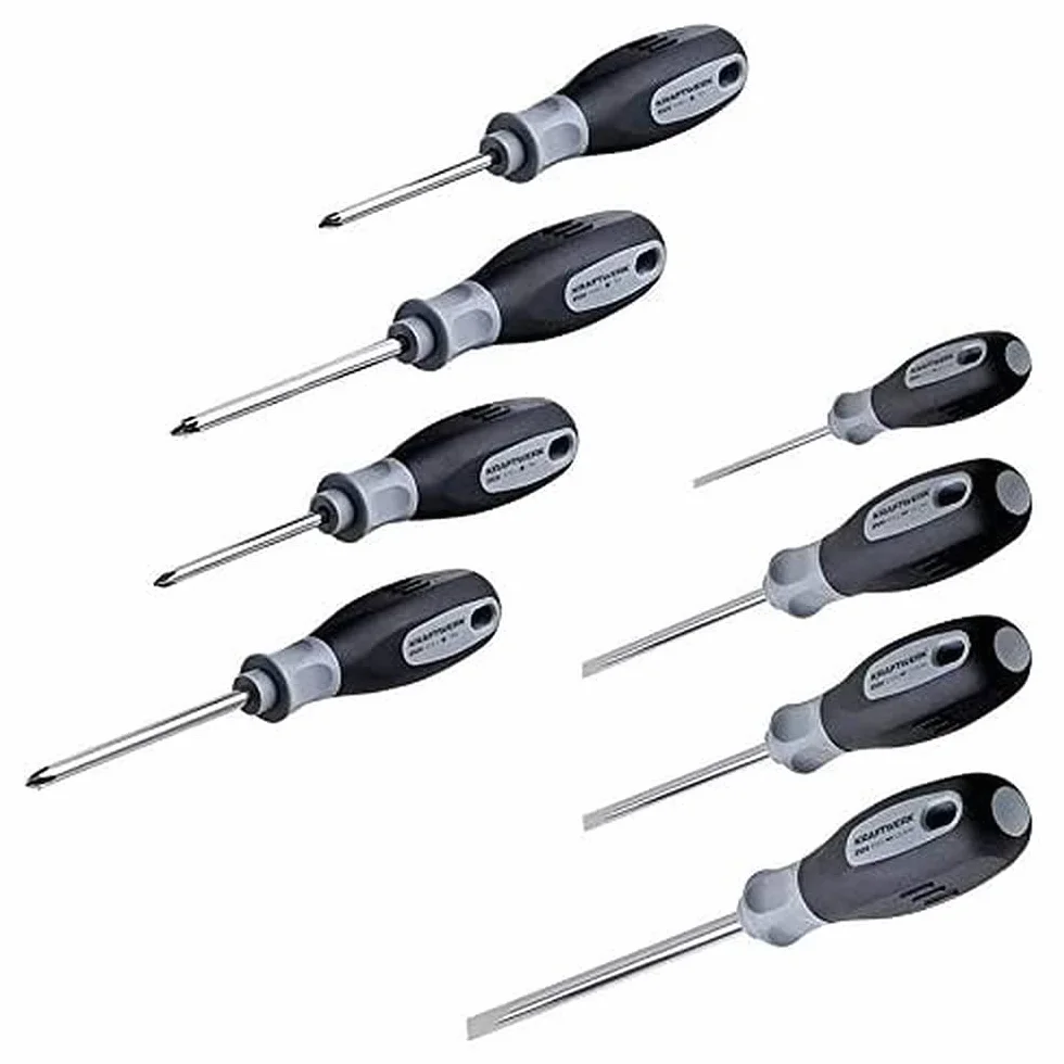 Kraftwerk 4170 8-częściowy zestaw wkrętaków ze stali nierdzewnej