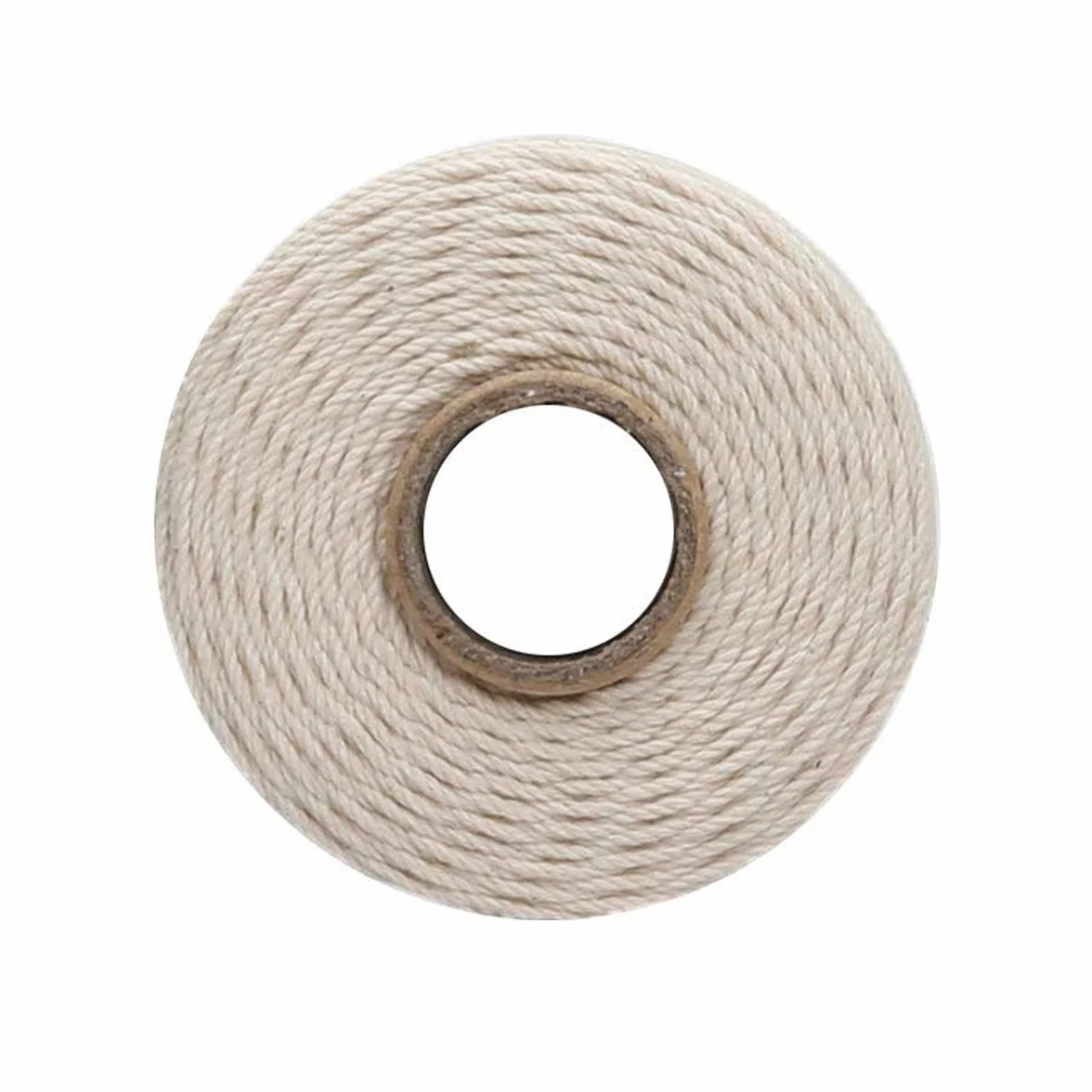 328 stóp trwały naturalny sznurek sznurkowy do etykiet do klejenia, produkcji kiełbasek, pakowania prezentów, majsterkowania, ogrodnictwa (100 metrów, Ecru)