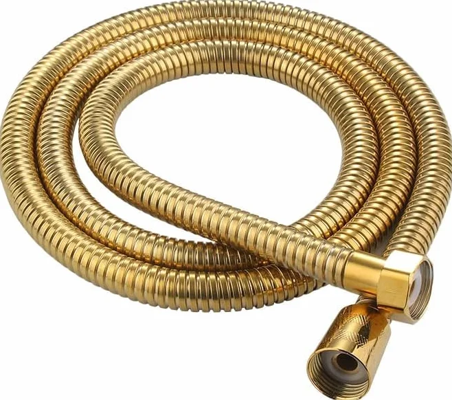Uniwersalny zamiennik węża prysznicowego 1/5.1 cm - 1 m wielokolorowy elastyczny wąż z podkładkami dla łatwej instalacji - rozwiązanie hydrauliczne do domu i łazienki