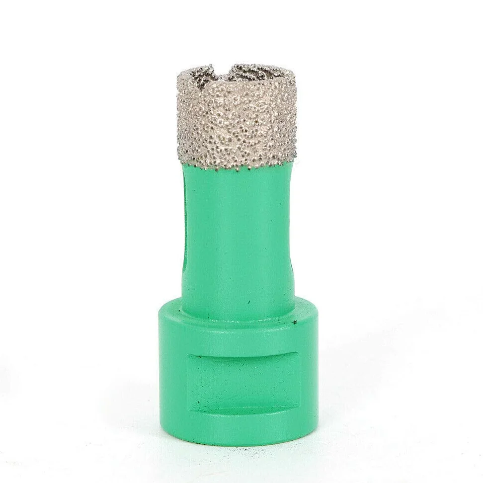 Futchoy Diamentowe wiertła koronowe zestaw 6-częściowy M14 diamentowe wiertła do płytek kamiennych i ceramicznych diamentowa otwornice zestaw z 2 ostrzami koronki wiertnicze 0,79 / 1 / 1,6 / 1,77 / 2 / 2,7 cala