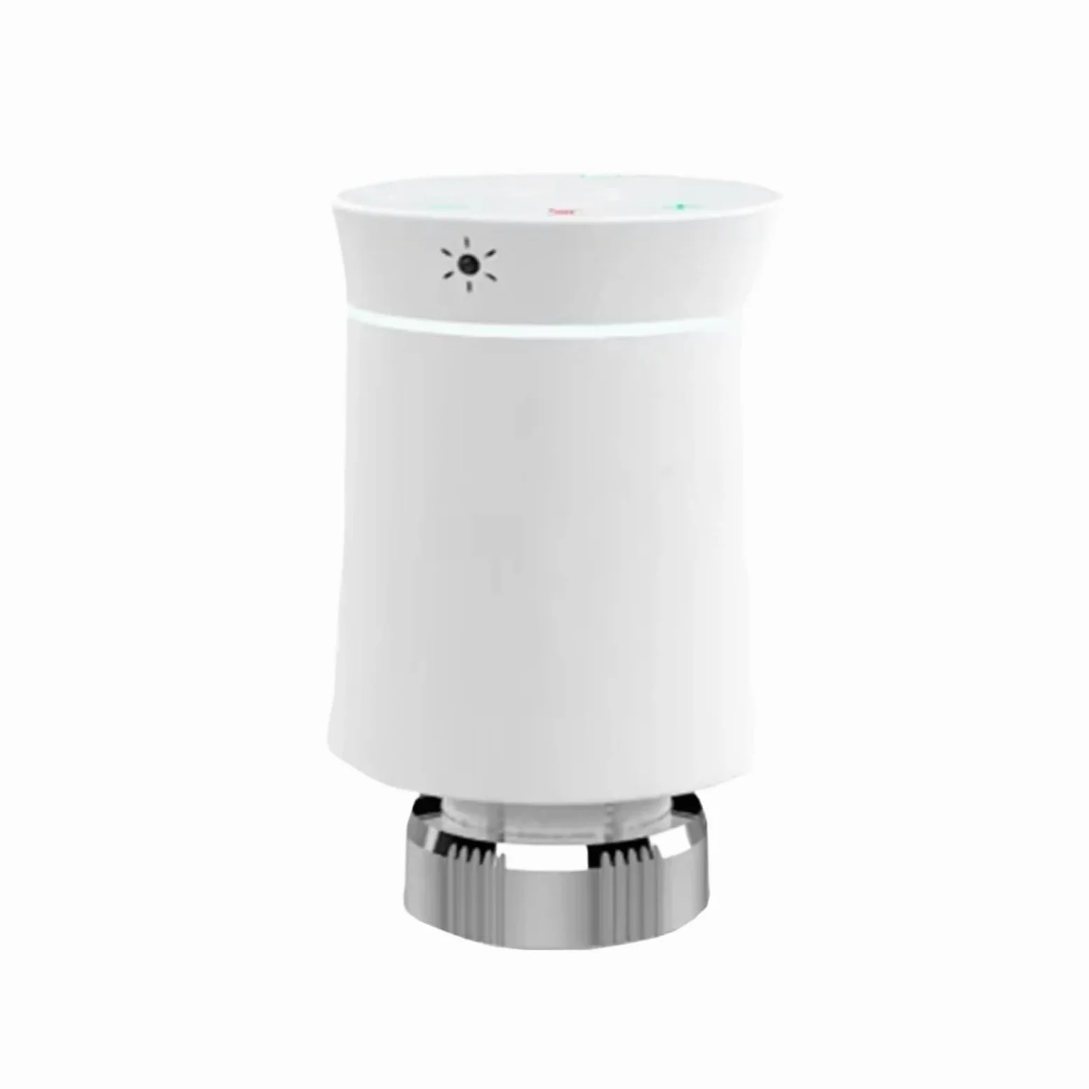 ZigBee3.0 TRV Tuya Zawór Siłownika Grzejnika Inteligentny Programowalny Termostat Temperatura Sterowanie Ogrzewaniem Głos Informacja O ZgodnośCi(White)